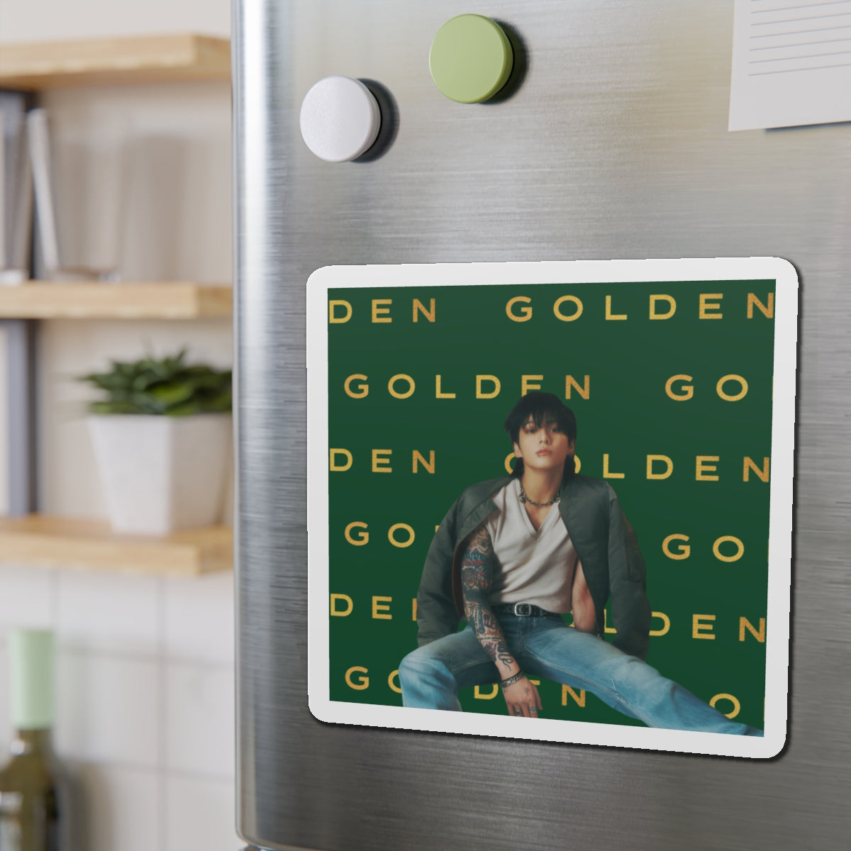 Jeon Jungkook Golden Album Magnet