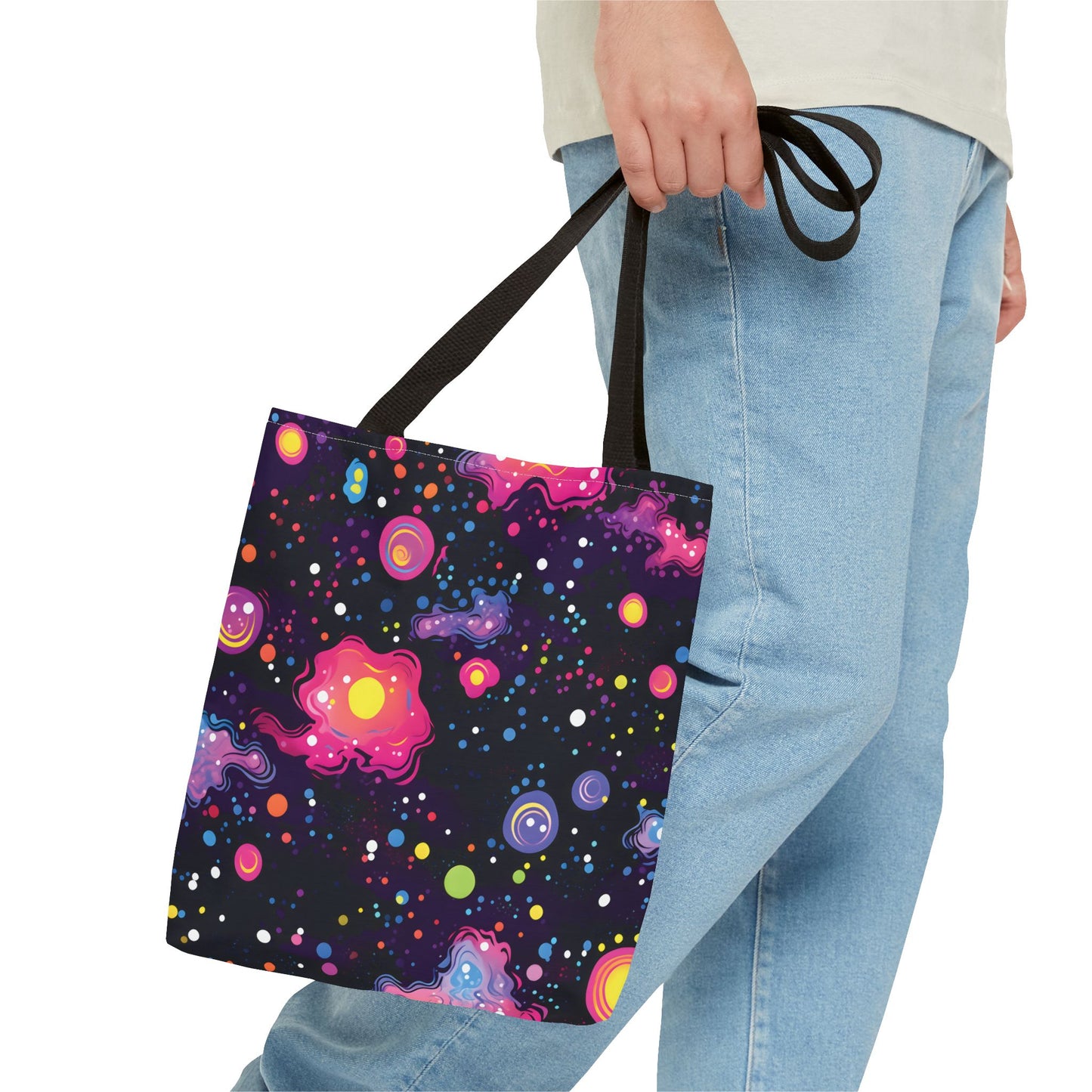 Colorful Space Pattern Tote Bag Design 6