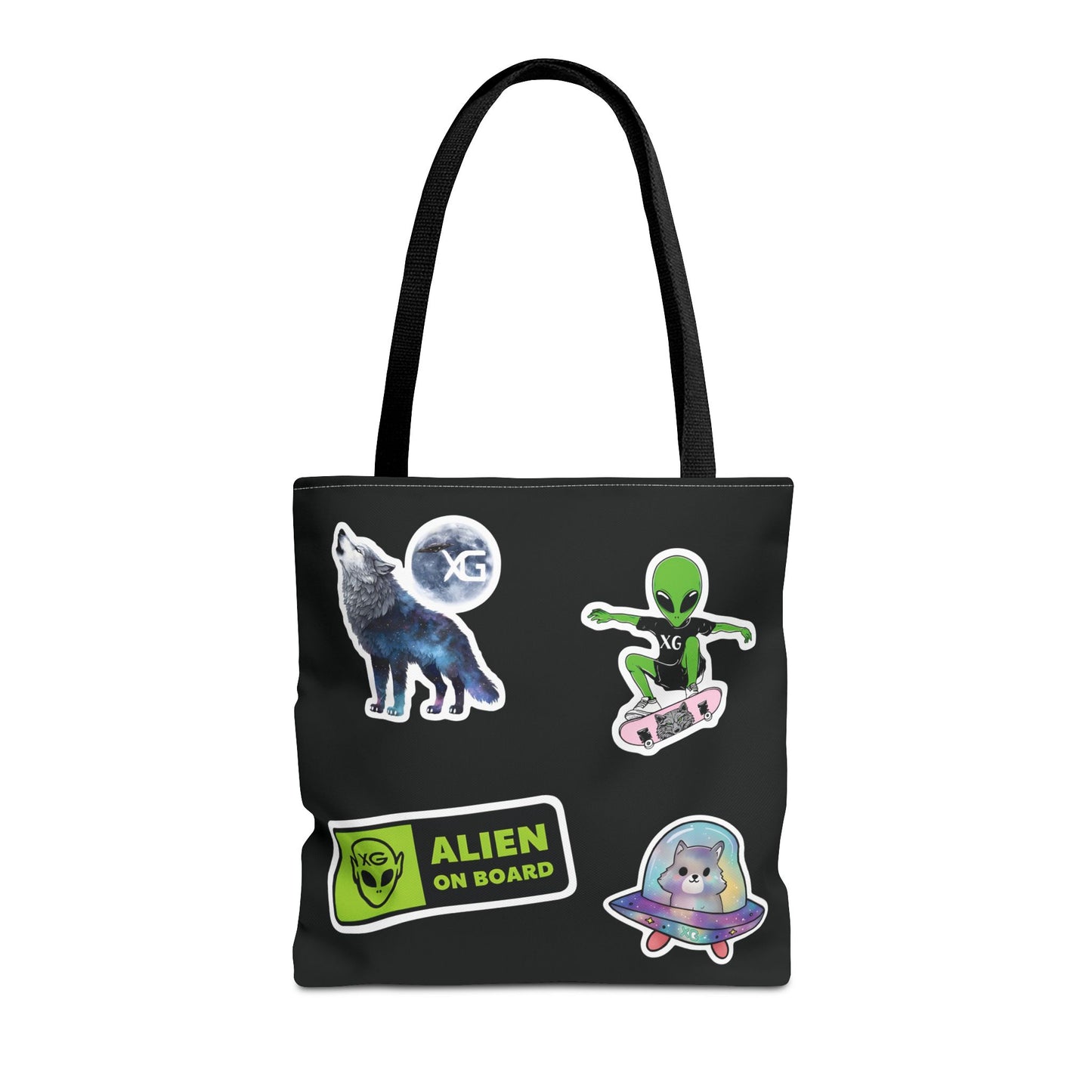 XG Sticker Tote Bag