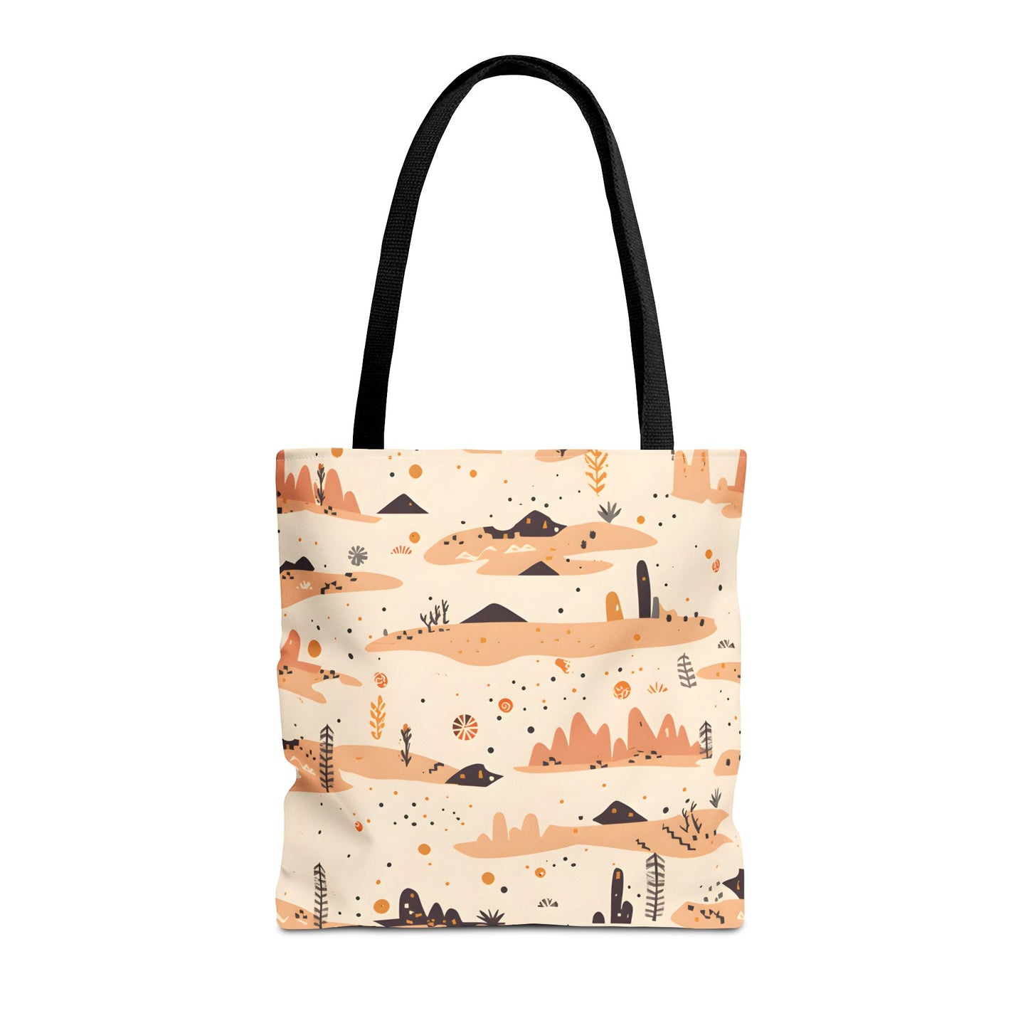Desert Pattern Tote Bag Design 1