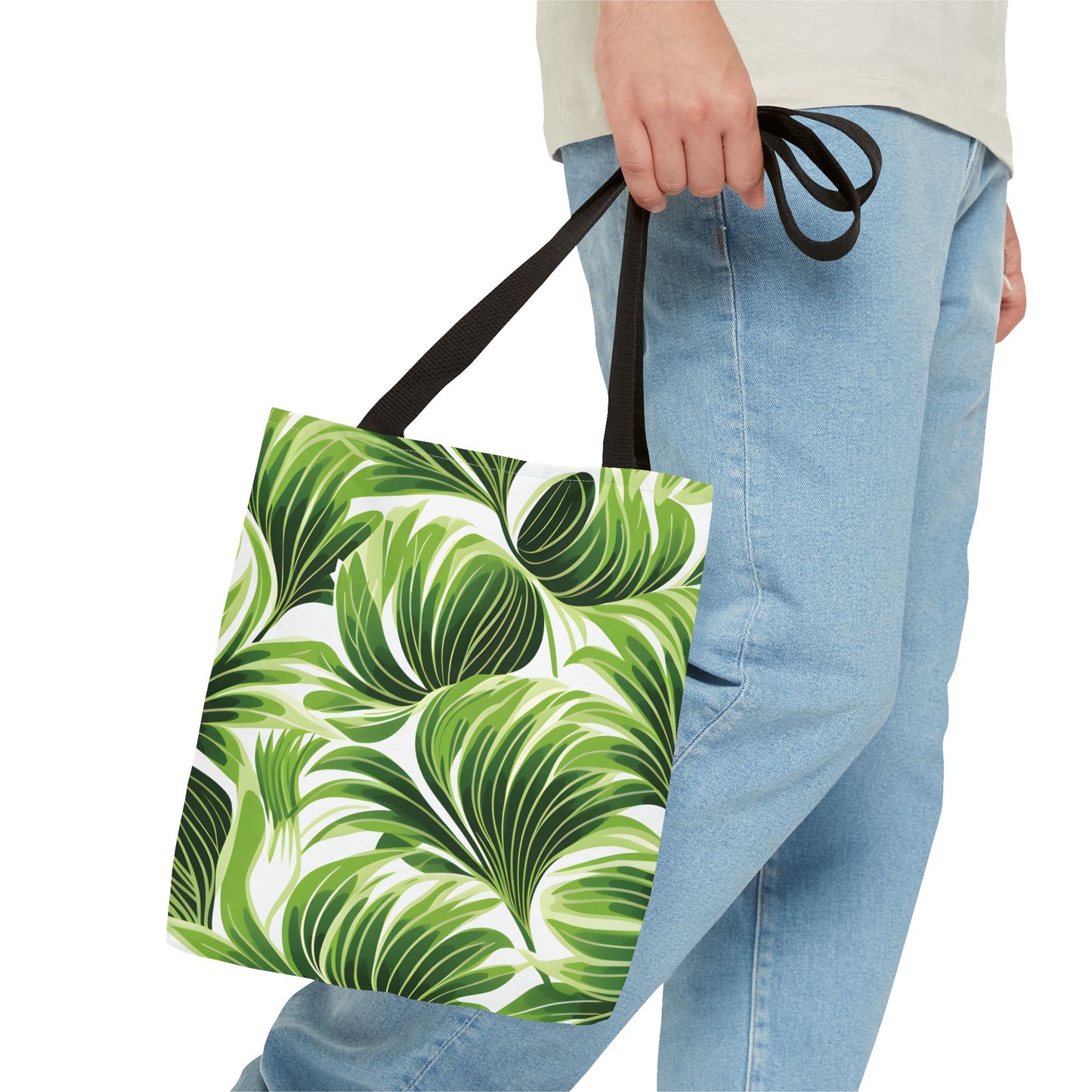 Plant Pattern Tote Bag Design 3