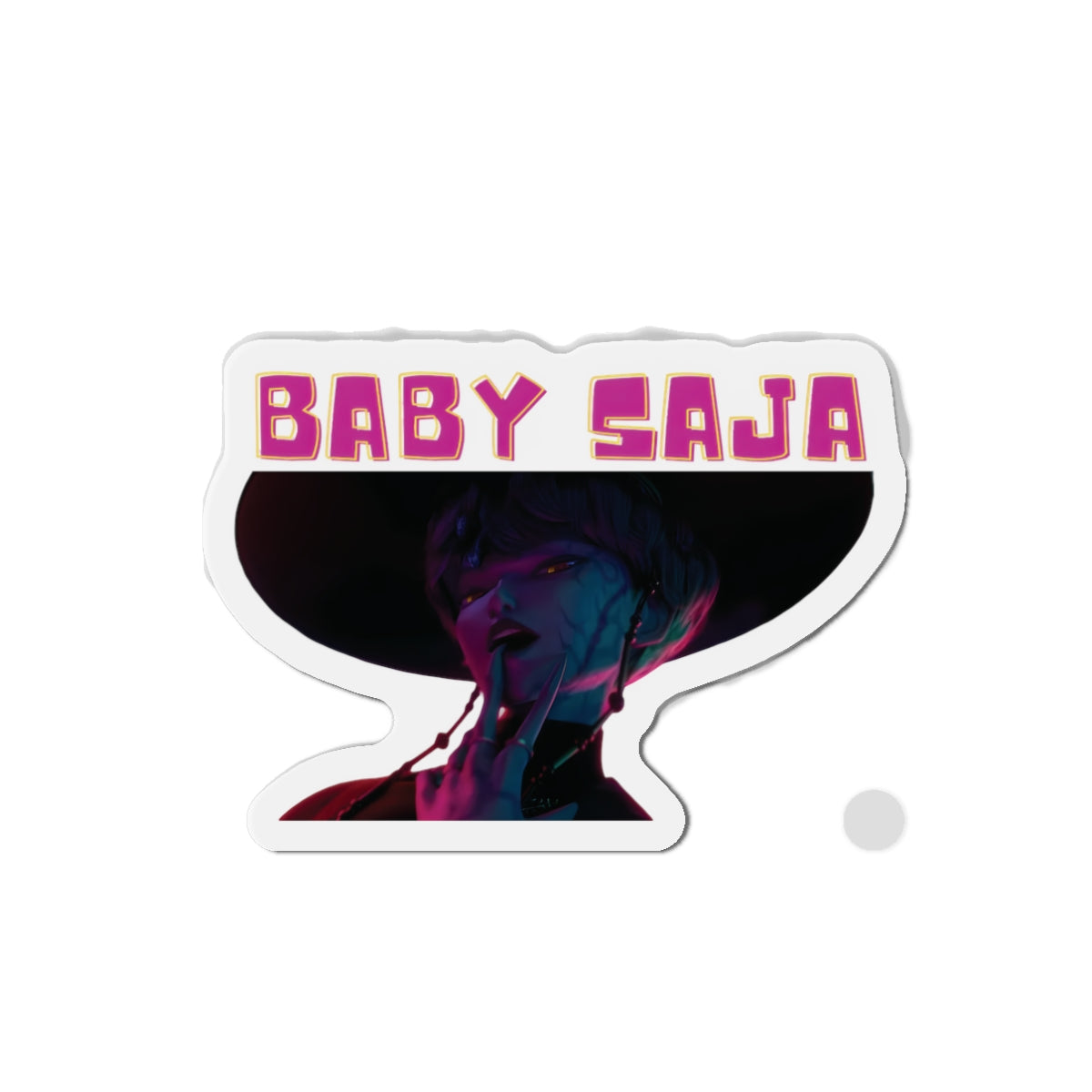 Kpop Demon Hunters Baby Saja Demon Form Magnet