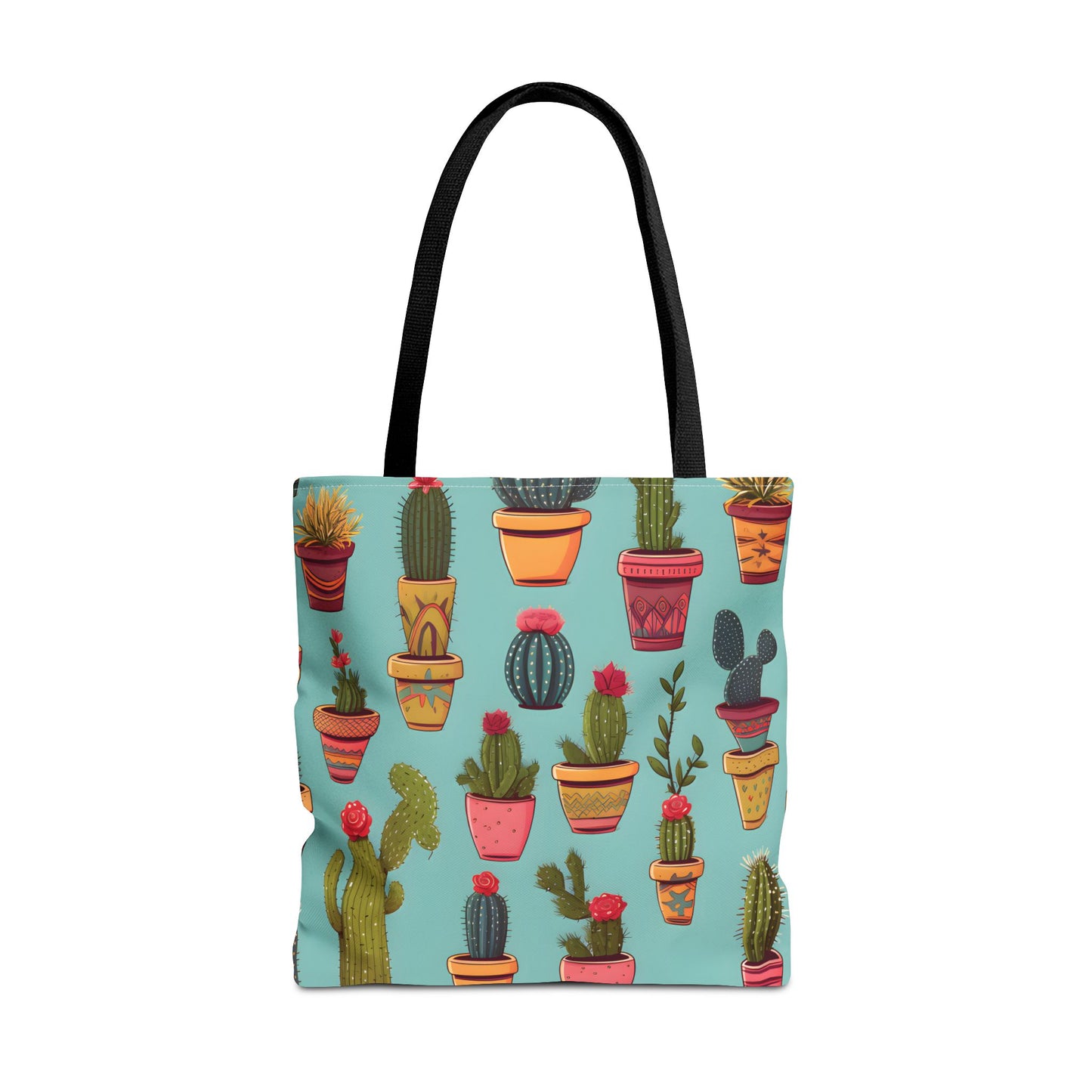 Cactus Pattern Tote Bag Design 7