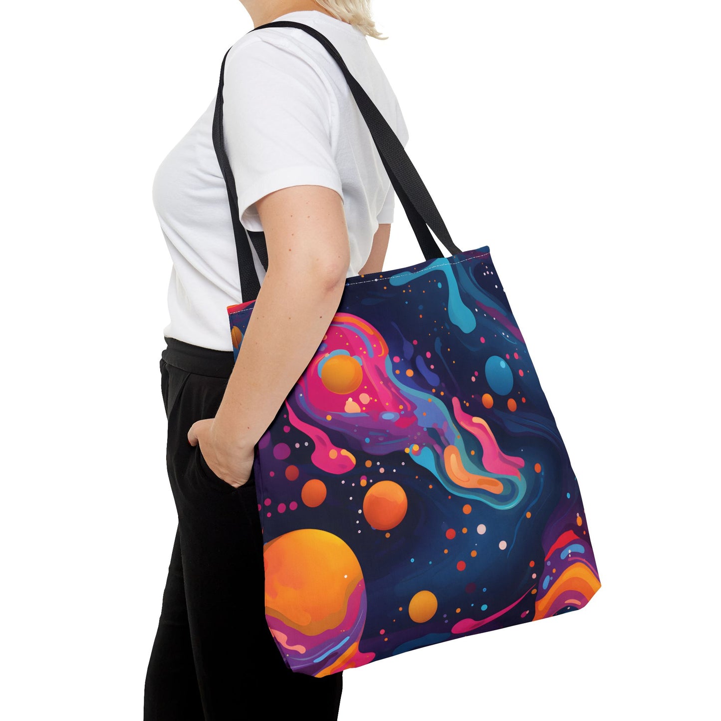 Galaxy Pattern Tote Bag Design 2