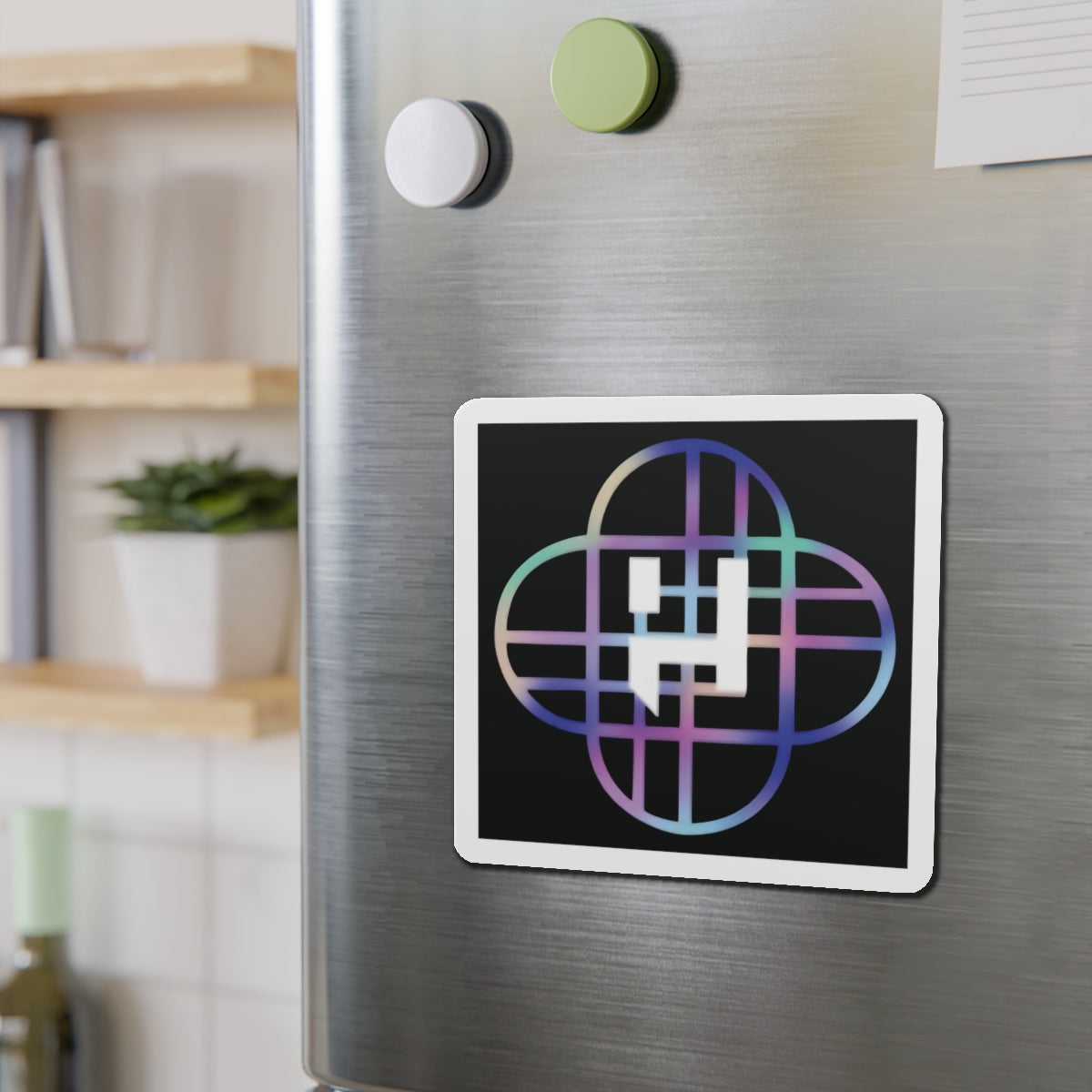 Kpop Demon Hunters Huntrix H Logo Magnet