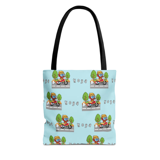 BT21 Koya Blue Tote Bag Pattern Design