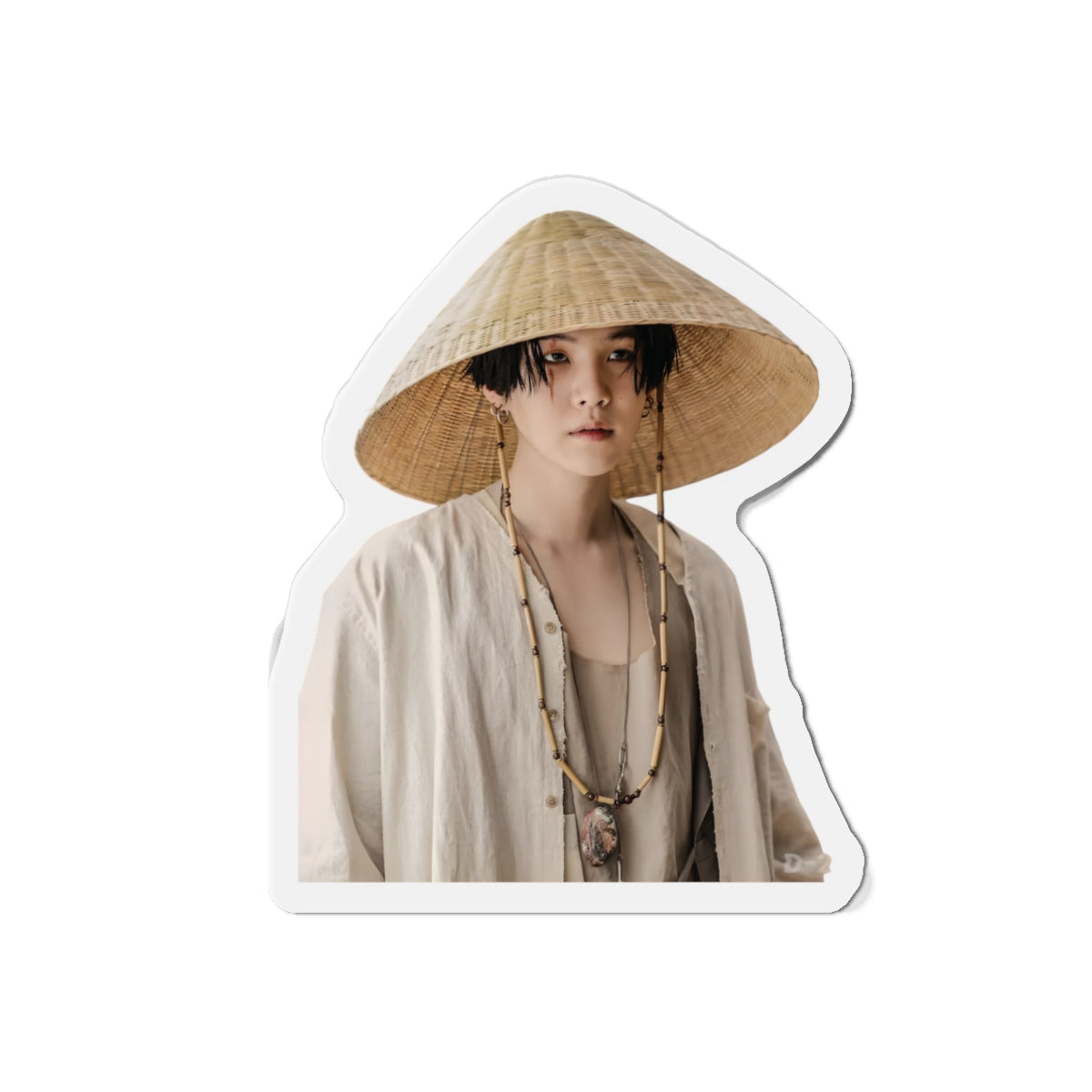 Yoongi August D D-Day Album Daechwita Satgat Woven Hat Magnet