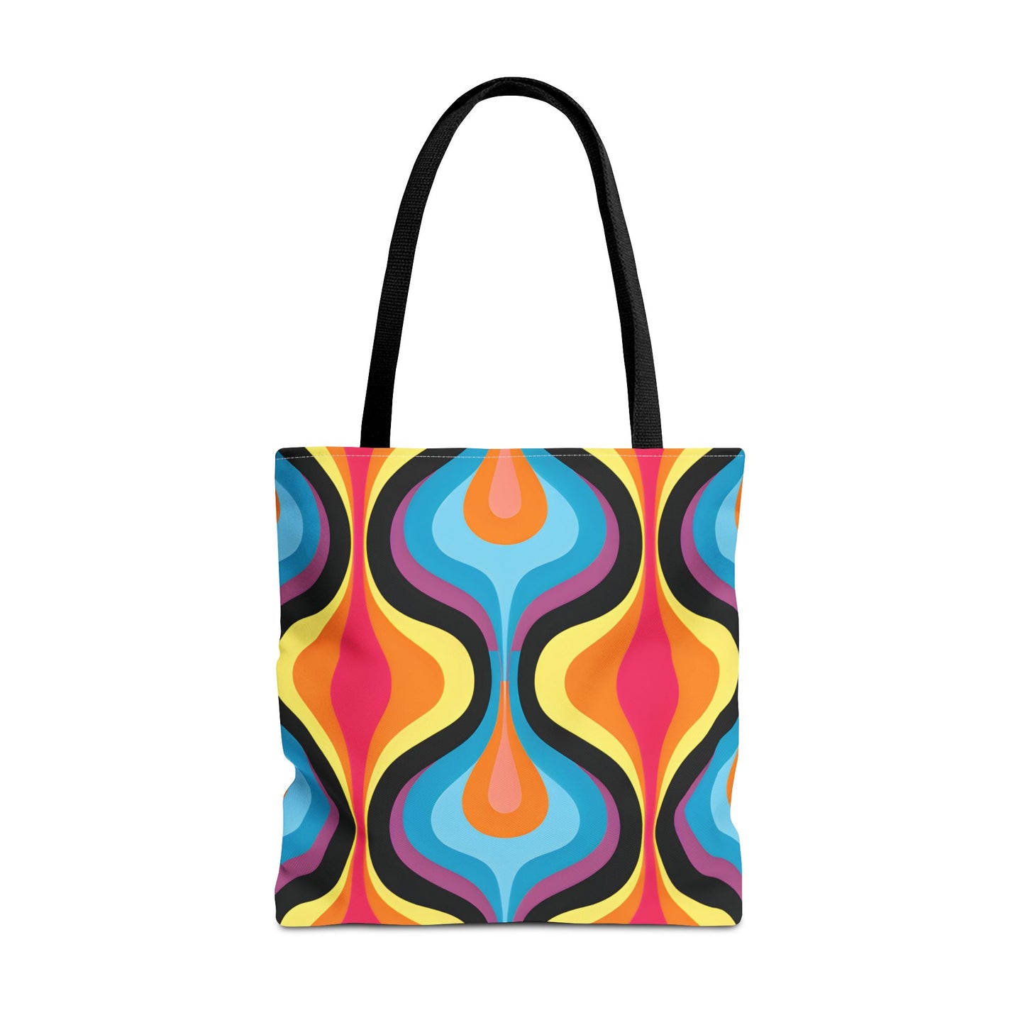 Retro Pattern Tote Bag Design 1