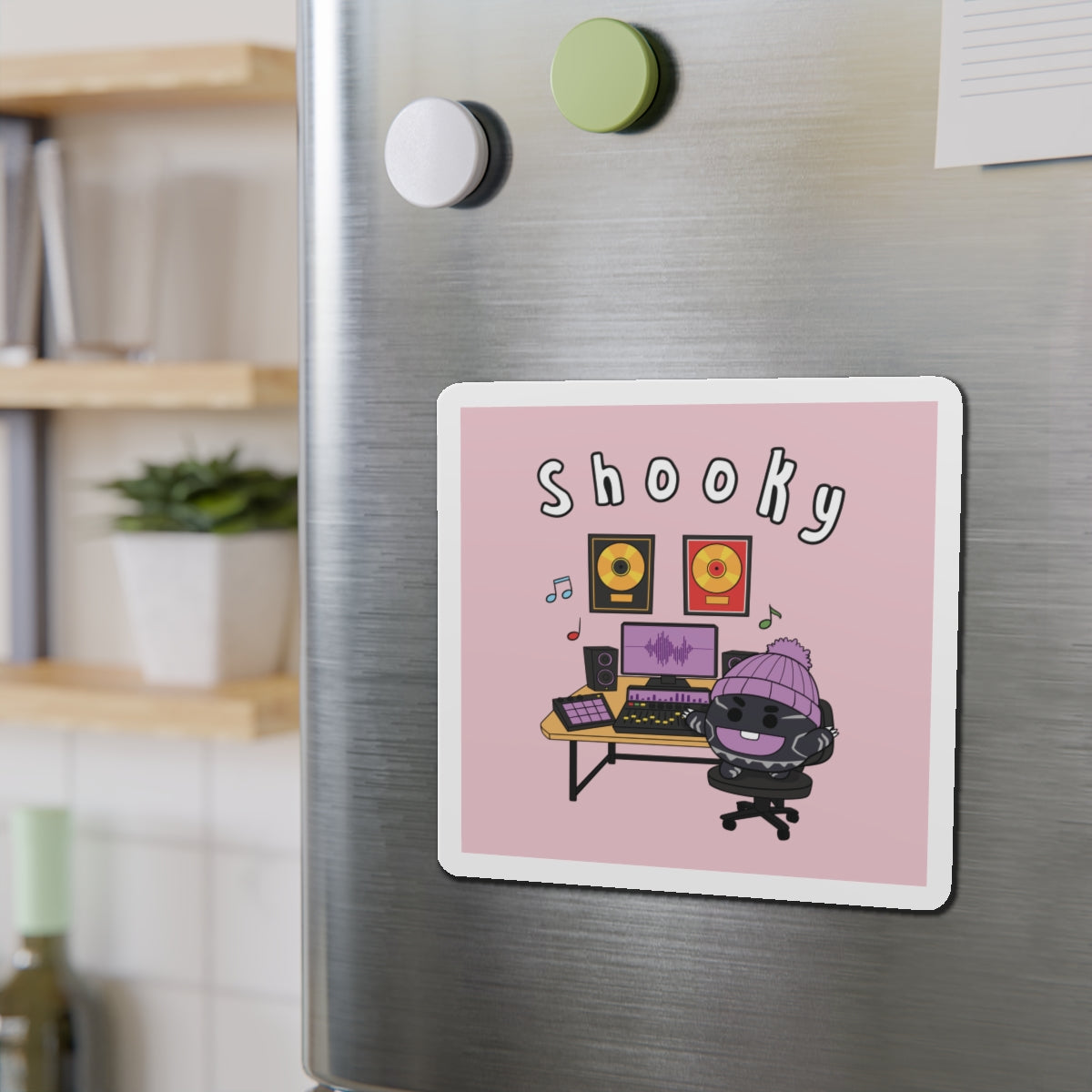 BT21 Shooky Pink Magnet
