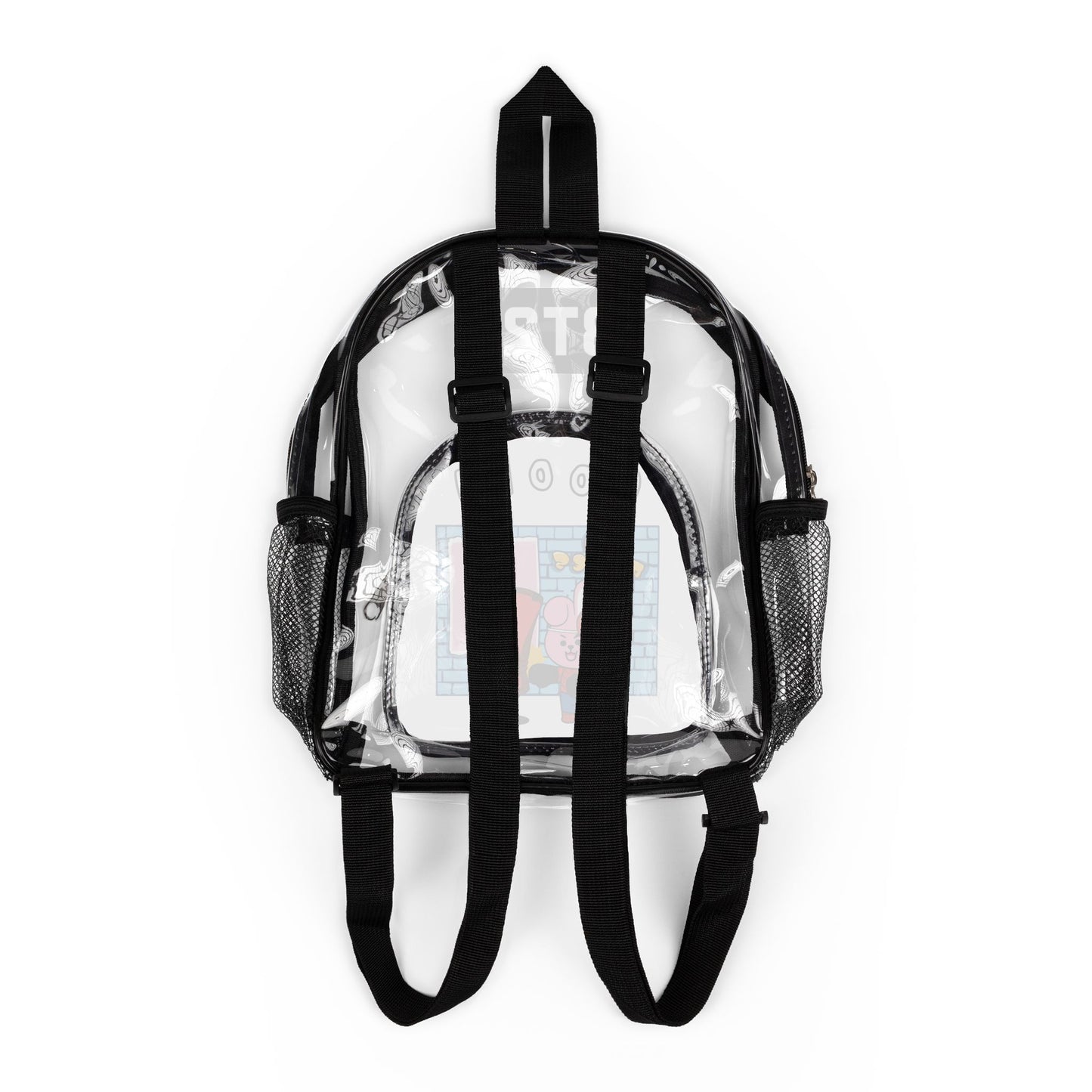 BT21 Cooky Clear Stadium Concert Bag With White Background