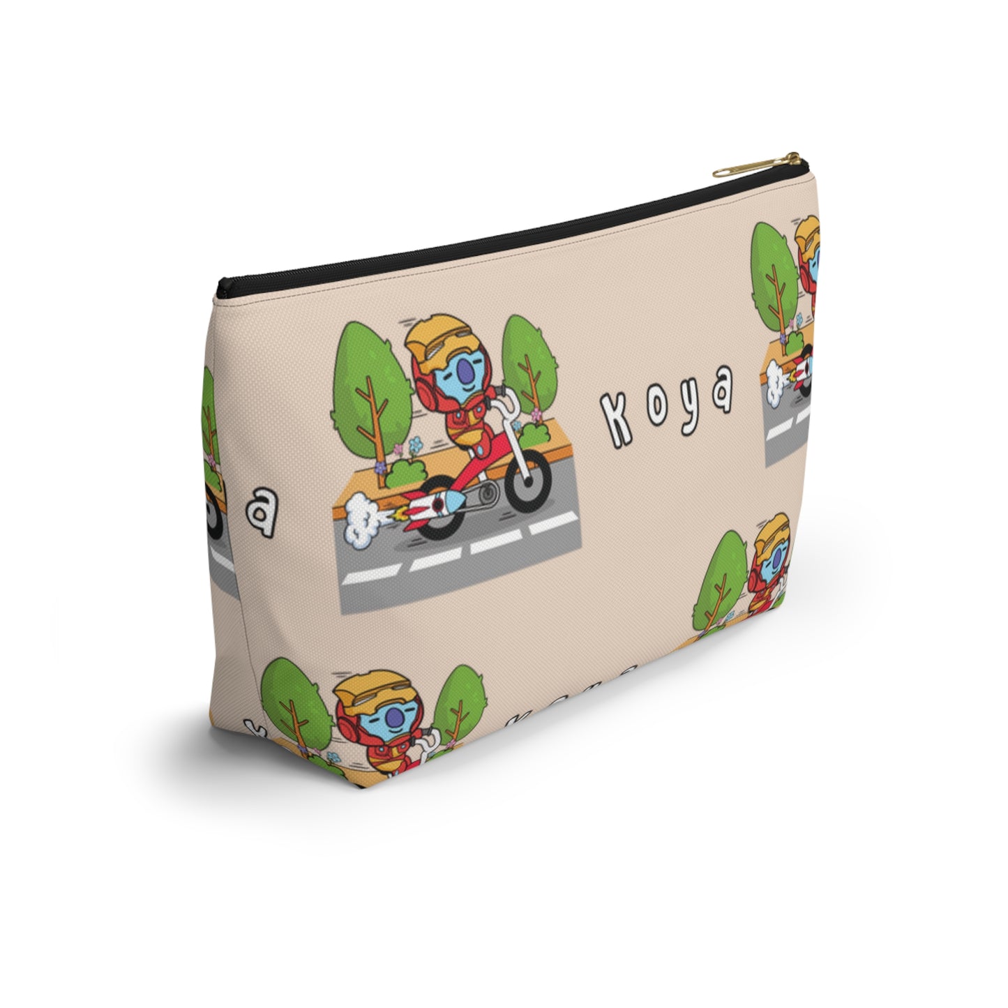 BT21 Koya Beige Pattern Travel Bag