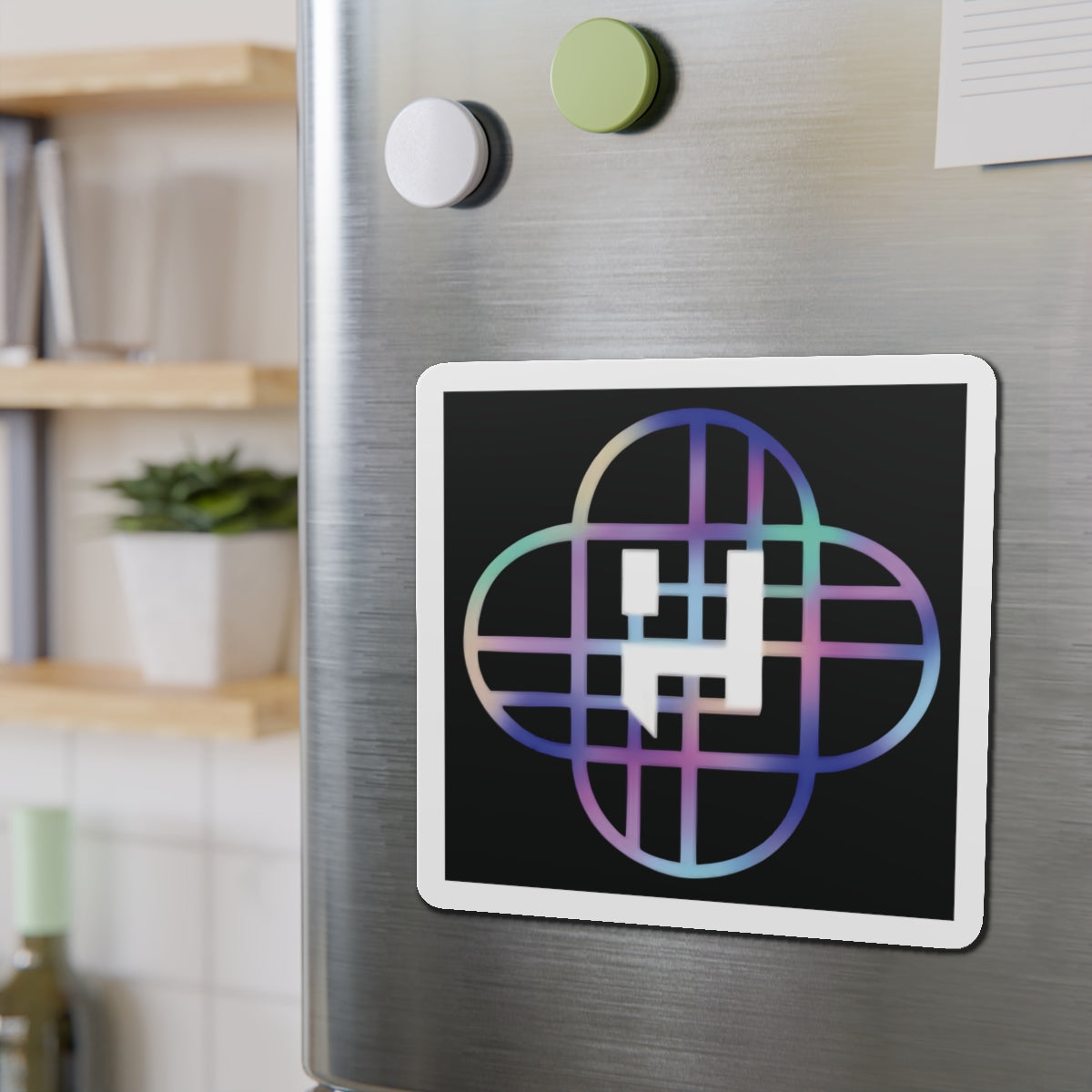 Kpop Demon Hunters Huntrix H Logo Magnet