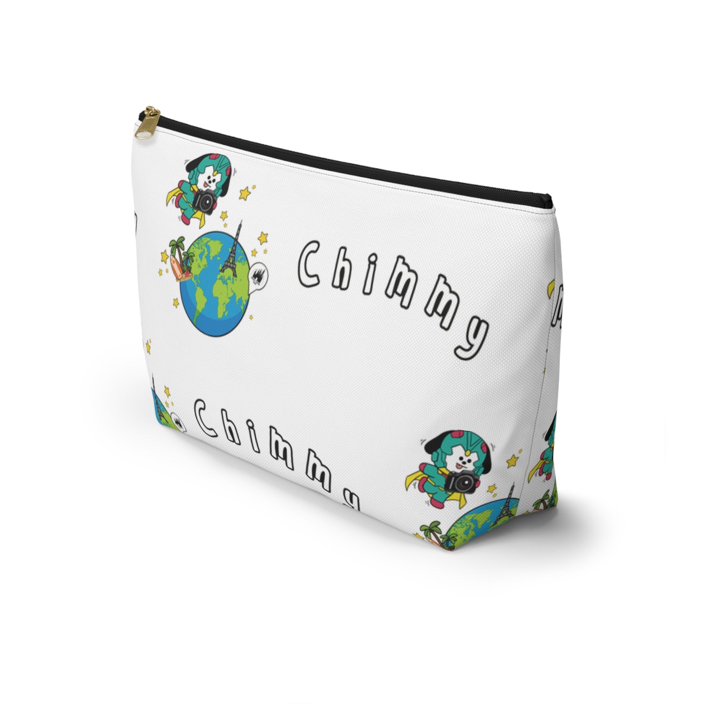 BT21 Chimmy White Pattern Travel Bag