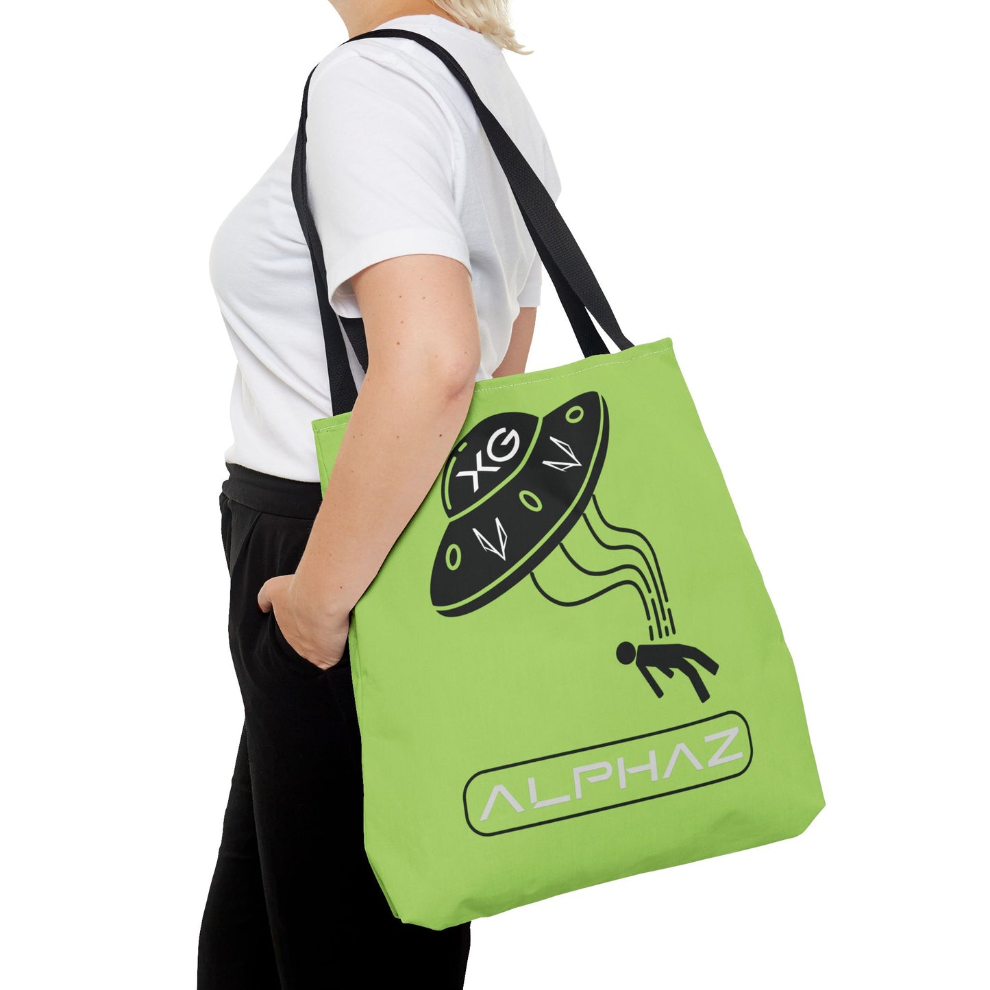Green Cocona XG Spaceship Tote Bag Design 5