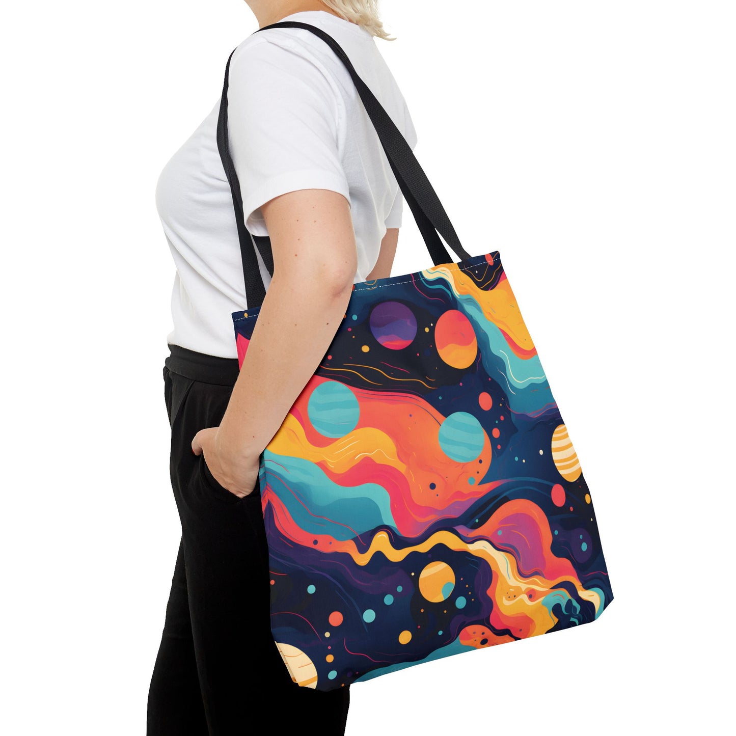 Galaxy Pattern Tote Bag Design 4