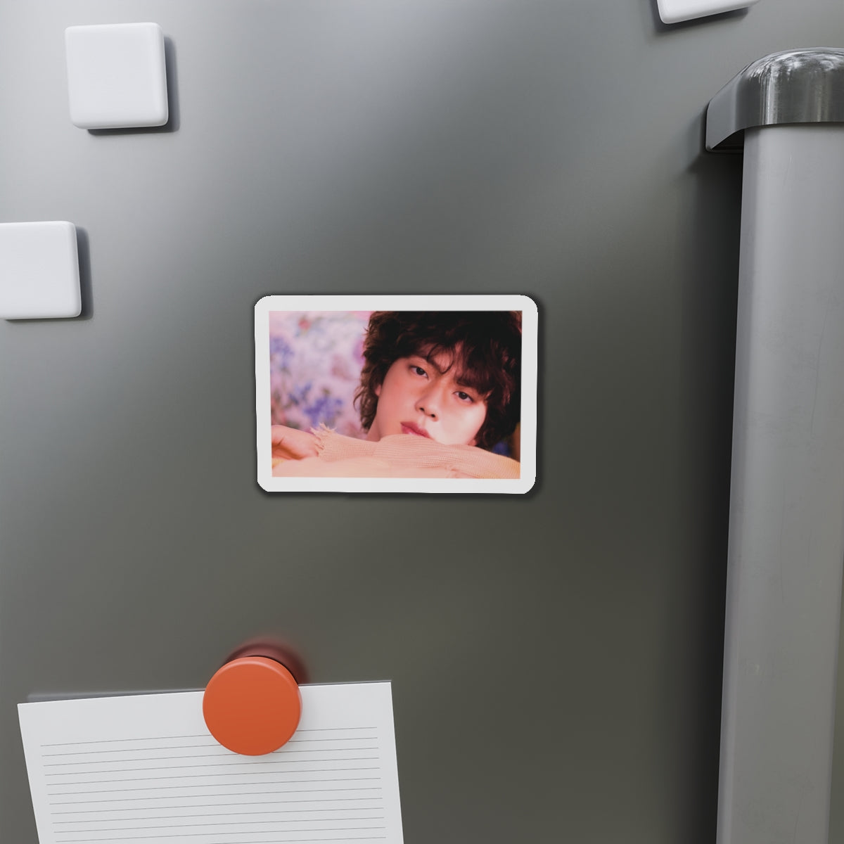 Kim SeokjinThe Astronaut Single Album With Freckles Jin Magnet