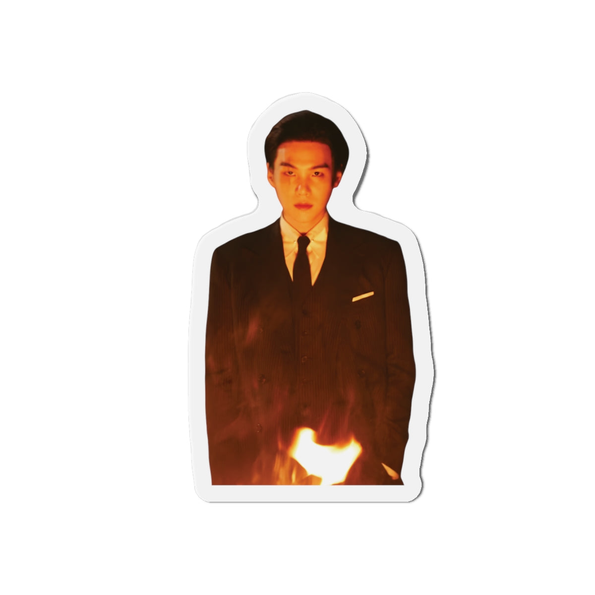 Yoongi August D D-Day Album Haegeum Standing By Fire Magnet