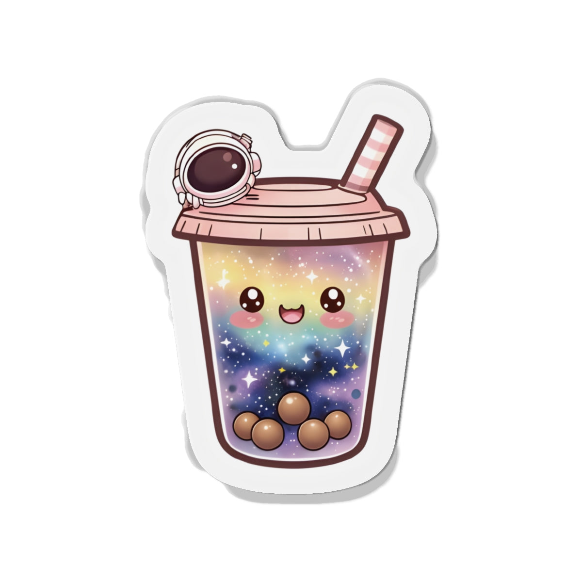 Boba Galaxy Magnet - Cute & Random