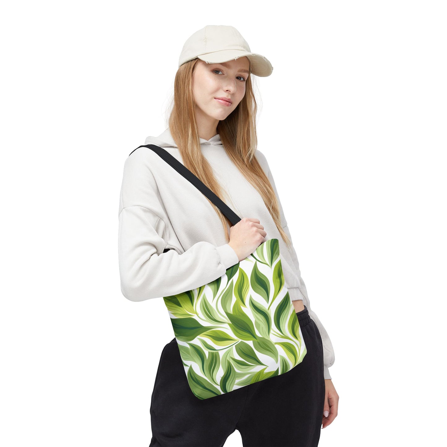 Plant Pattern Tote Bag Design 7