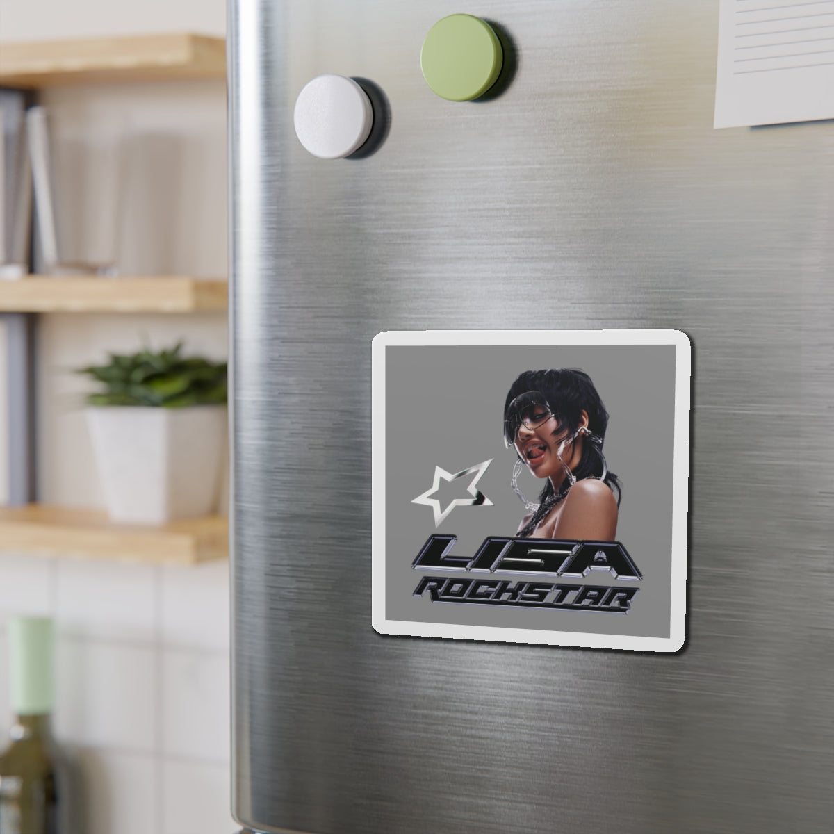 Lalisa Lisa Manoban Rockstar Album Magnet 1