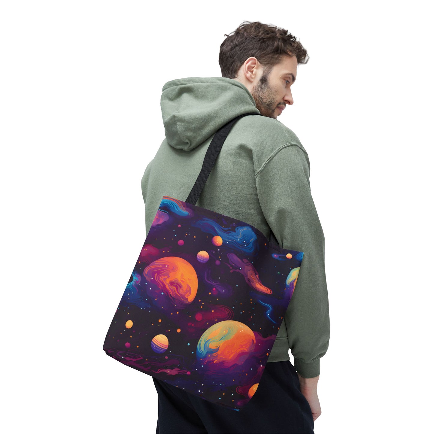Galaxy Pattern Tote Bag Design 10