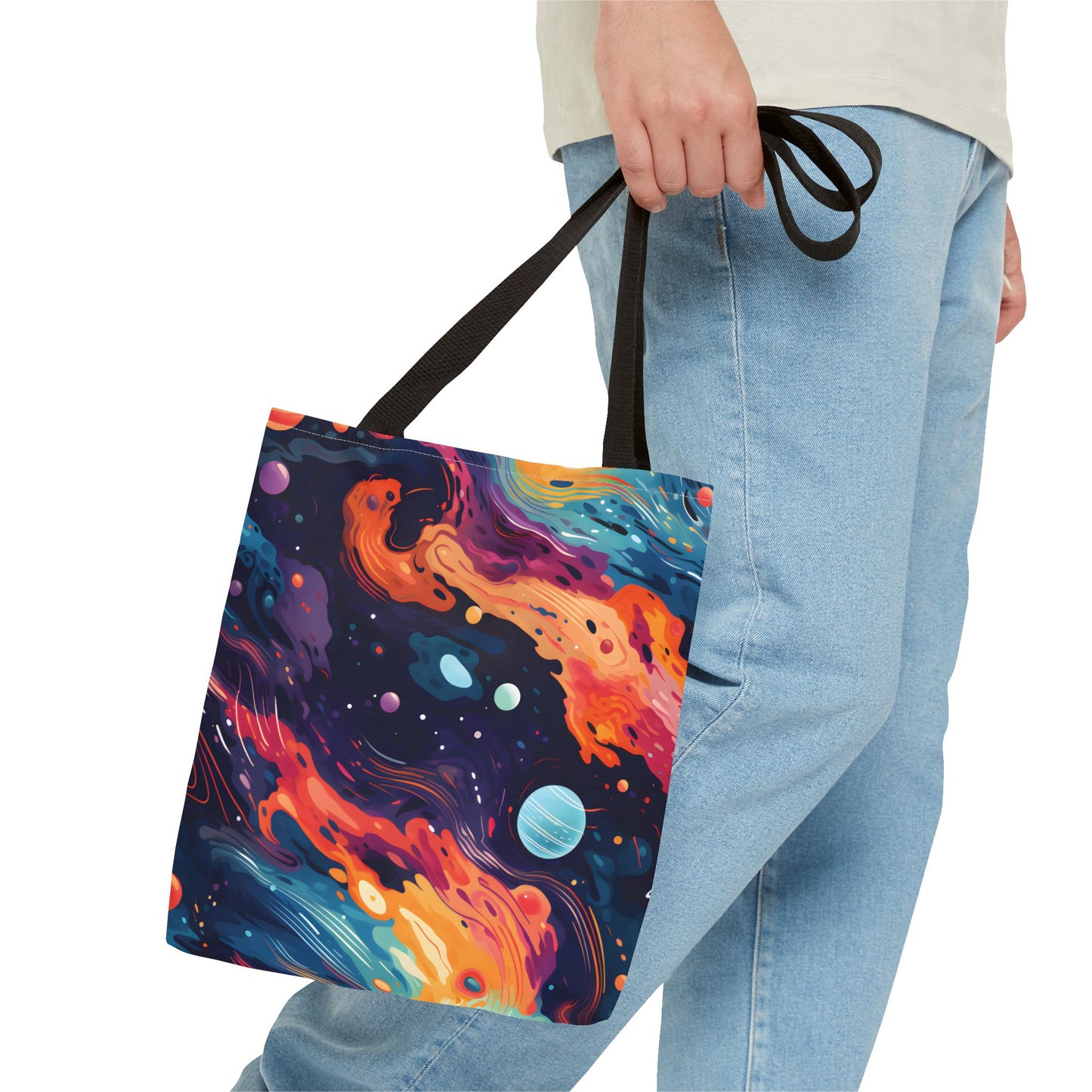Galaxy Pattern Tote Bag Design 7