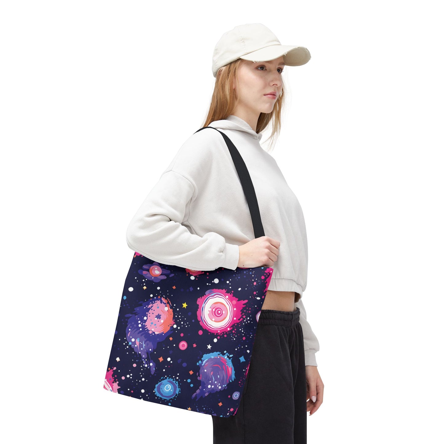 Colorful Space Pattern Tote Bag Design 5