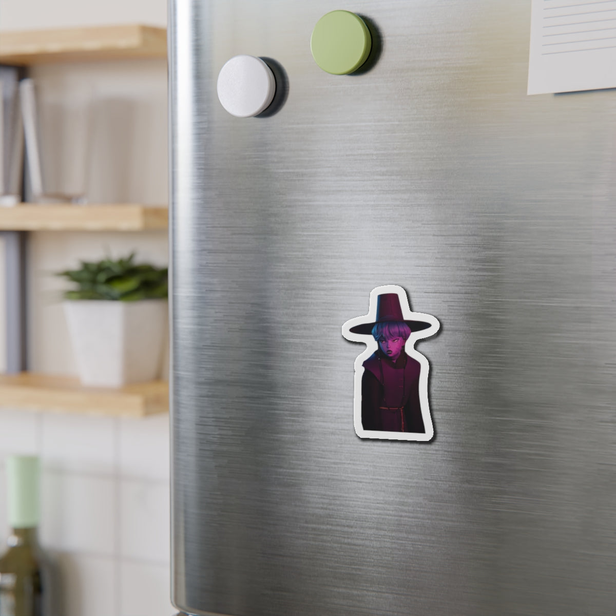 Kpop Demon Hunters Saja Boys Baby Saja Demon Form In Underworld Magnet