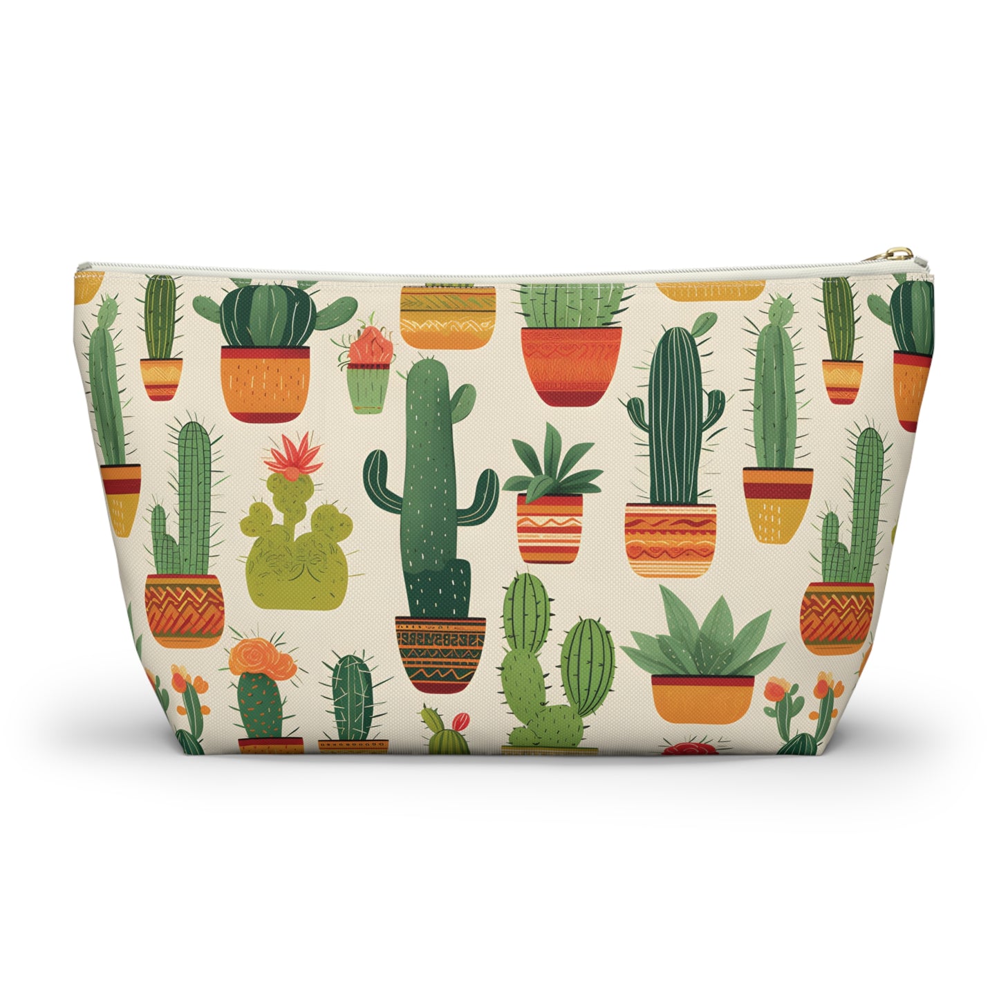 Cactus Pattern Travel Bag Design 8