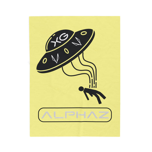 Yellow XG Chisa Spaceship Blanket