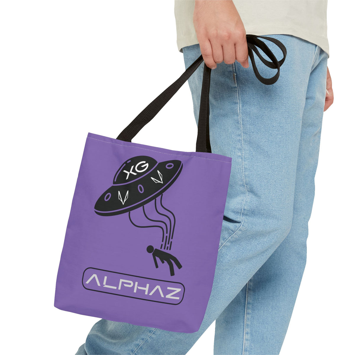 Purple Harvey XG Spaceship Tote Bag Design 7