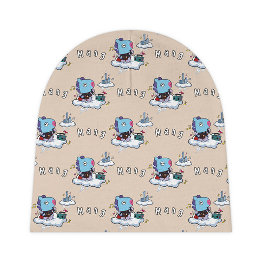 BT21 Mang Beige Baby Beanie Pattern