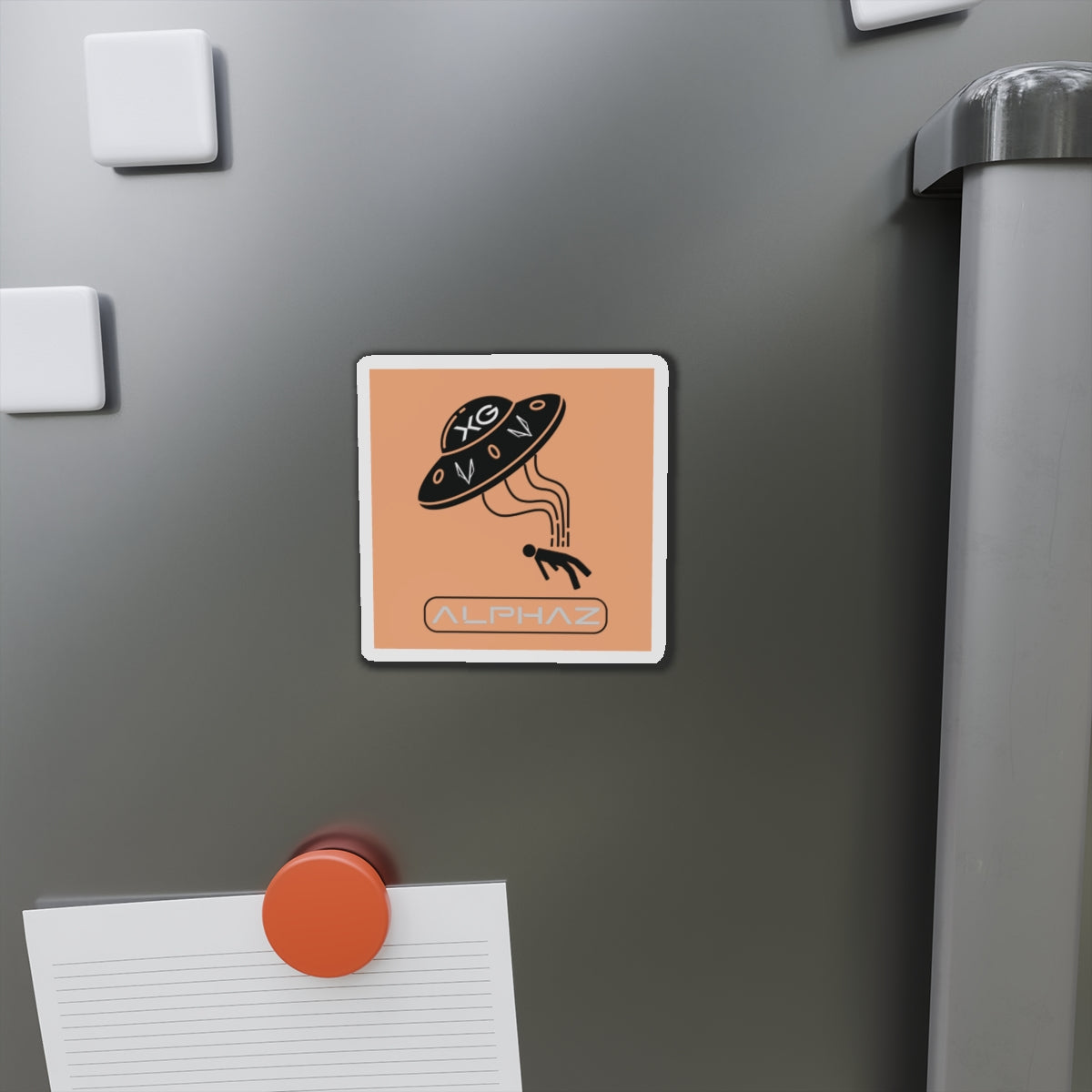 Orange XG Juria Spaceship Magnet