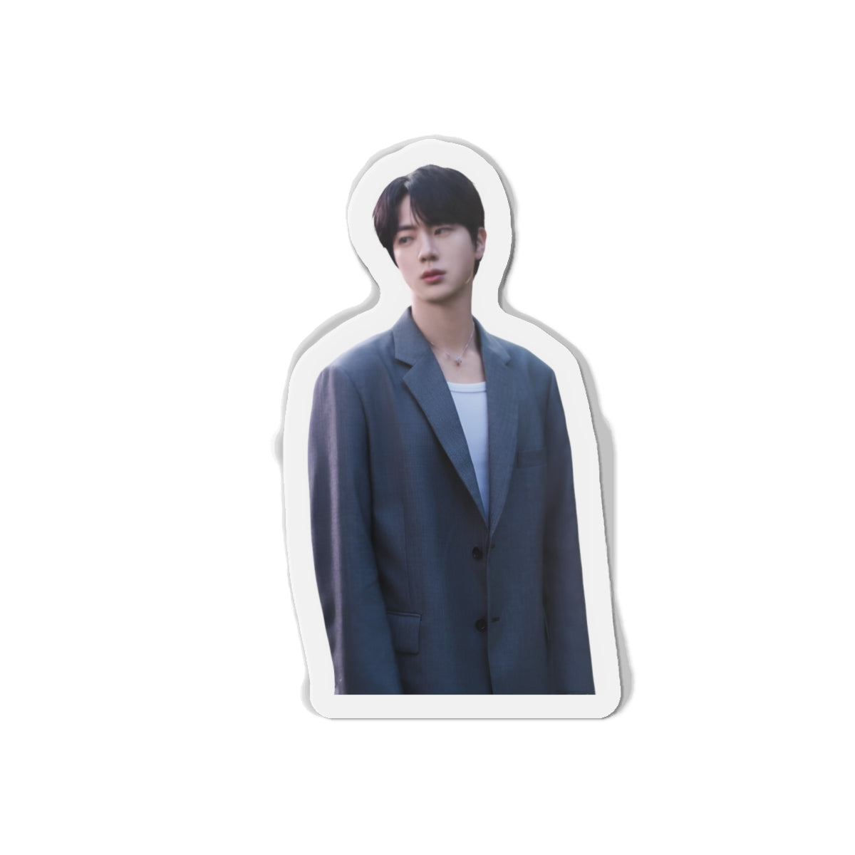 Kim Seokjin Don't Say You Love Me Single Wearing a Suite Jin Magnet