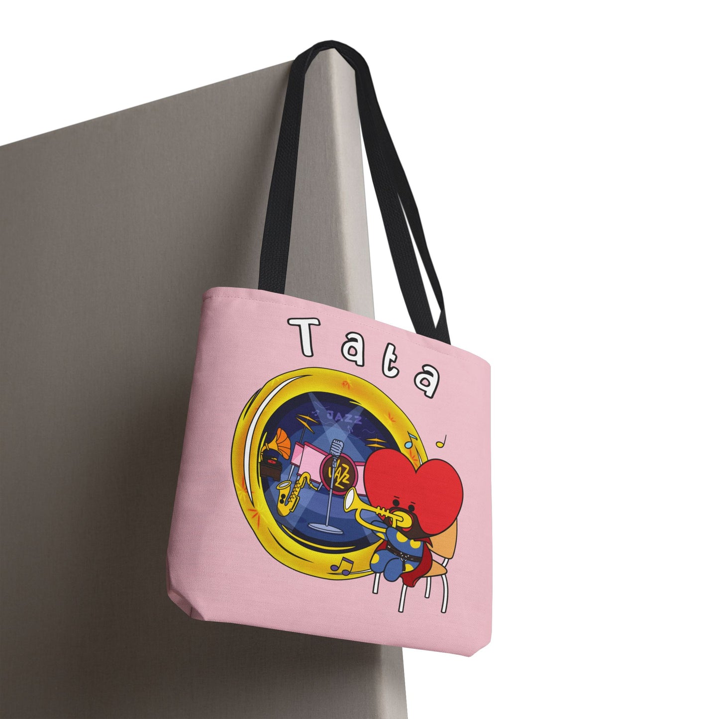 BT21 Tata Pink Tote Bag Single Design