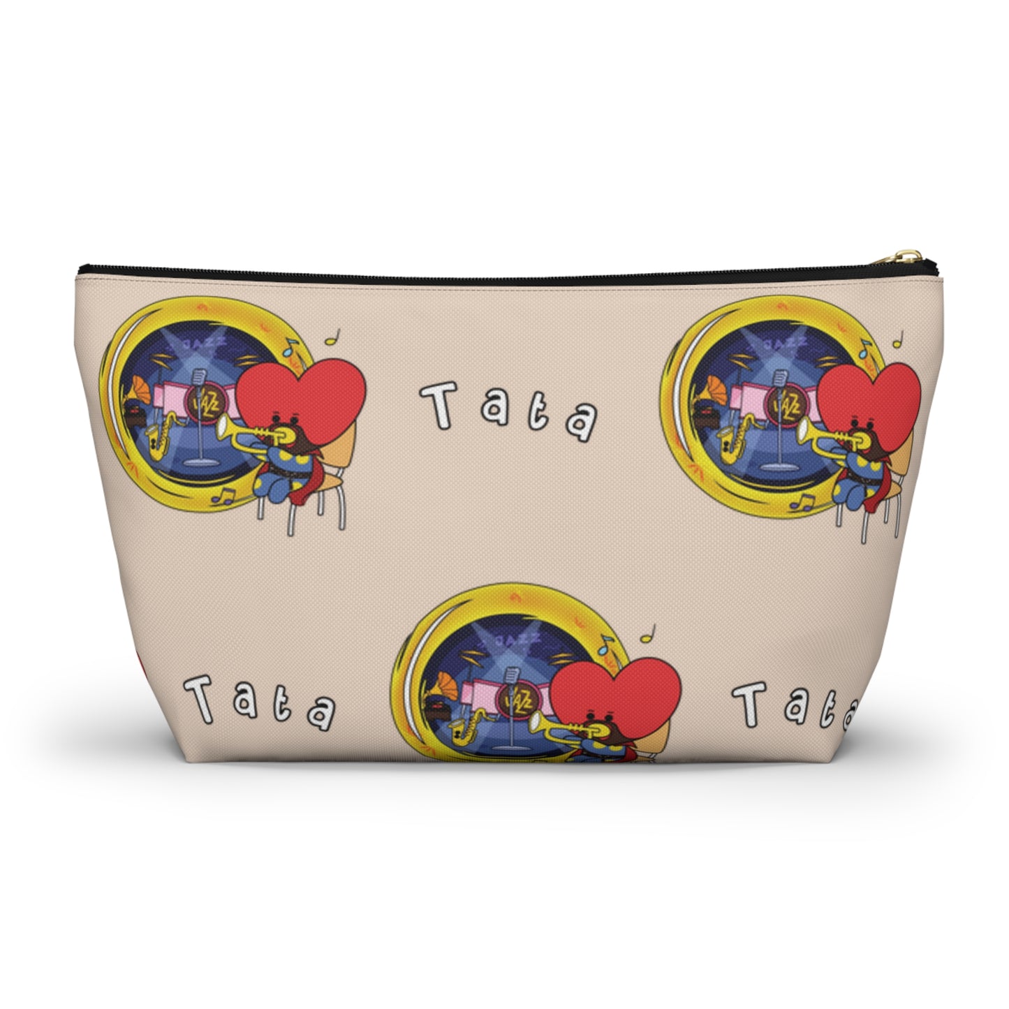 BT21 Tata Beige Pattern Travel Bag