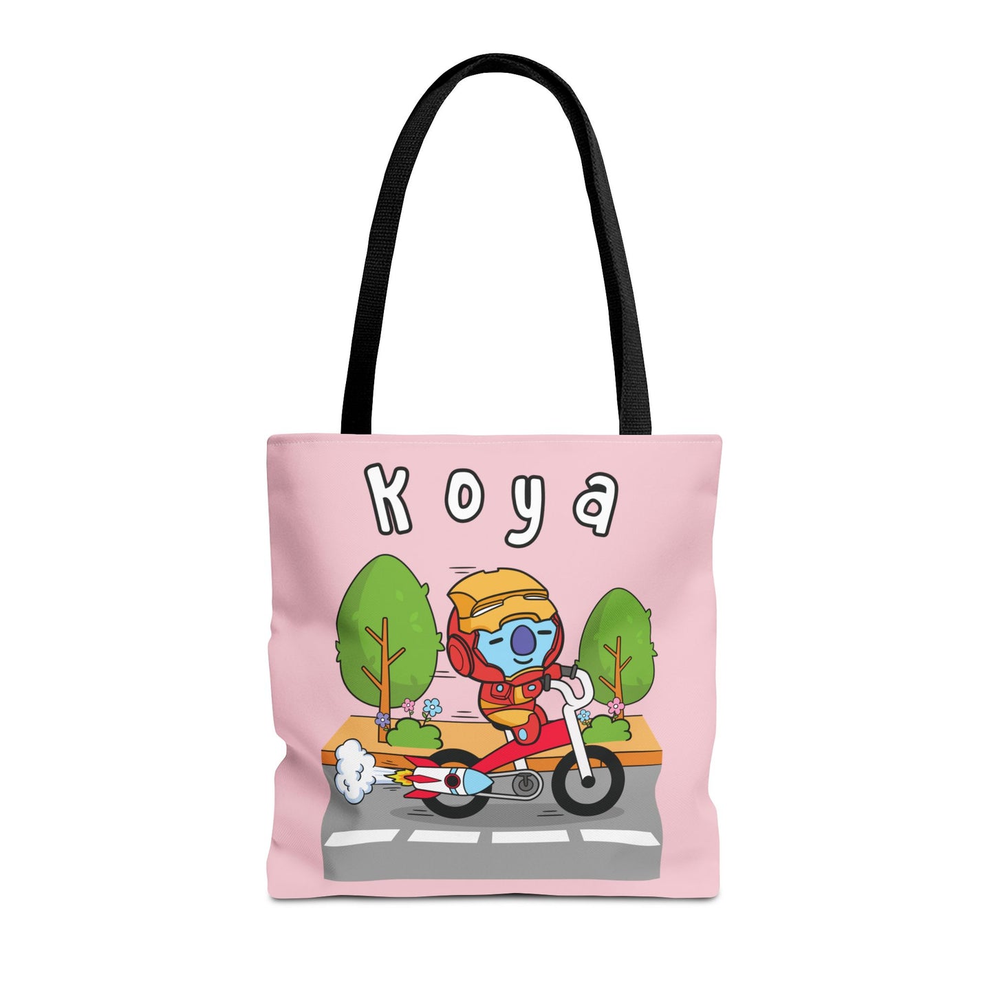 BT21 Koya Pink Tote Bag Single Design