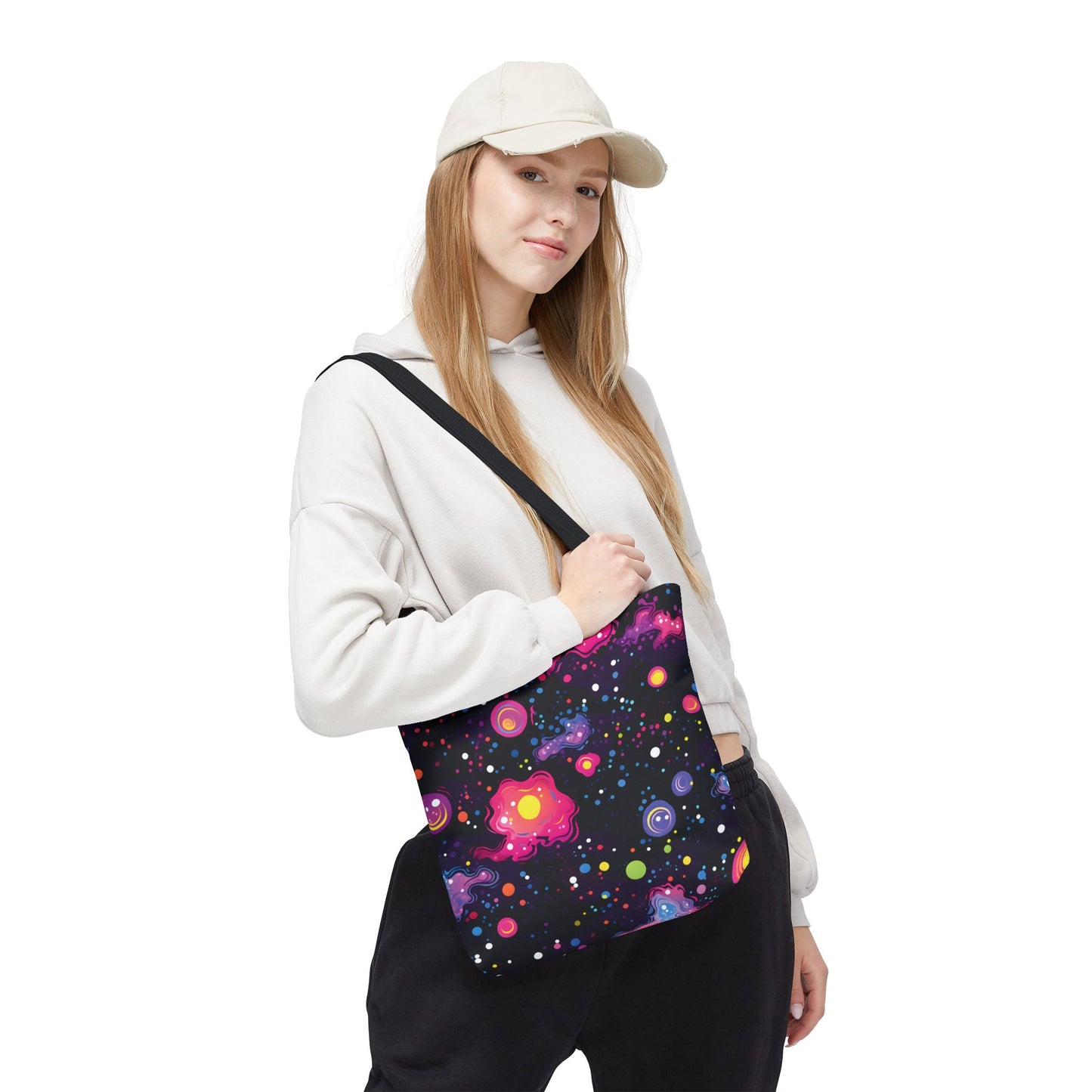 Colorful Space Pattern Tote Bag Design 6