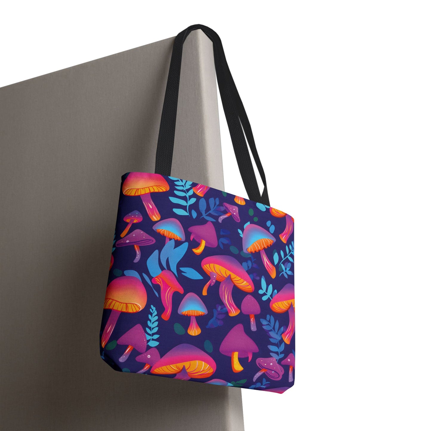 Mushroom Pattern Tote Bag Design 10