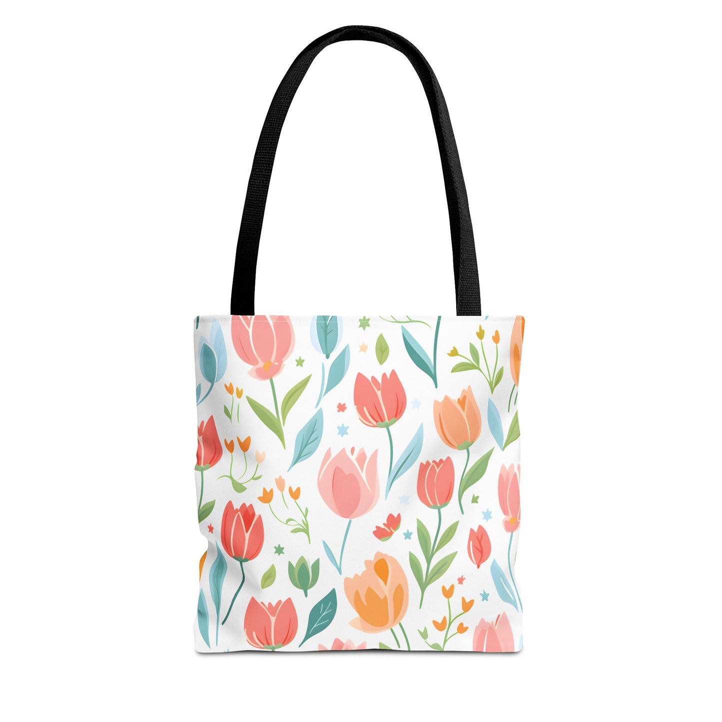 Tulips Pattern Tote Bag Design 6
