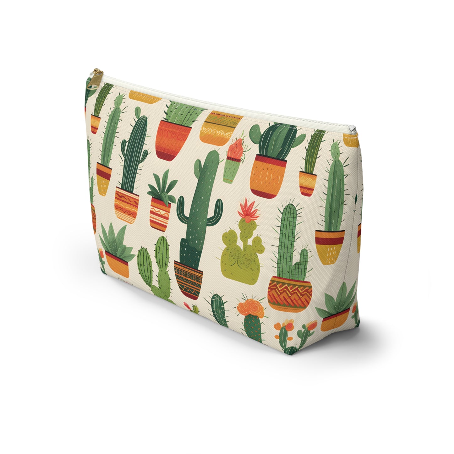 Cactus Pattern Travel Bag Design 8