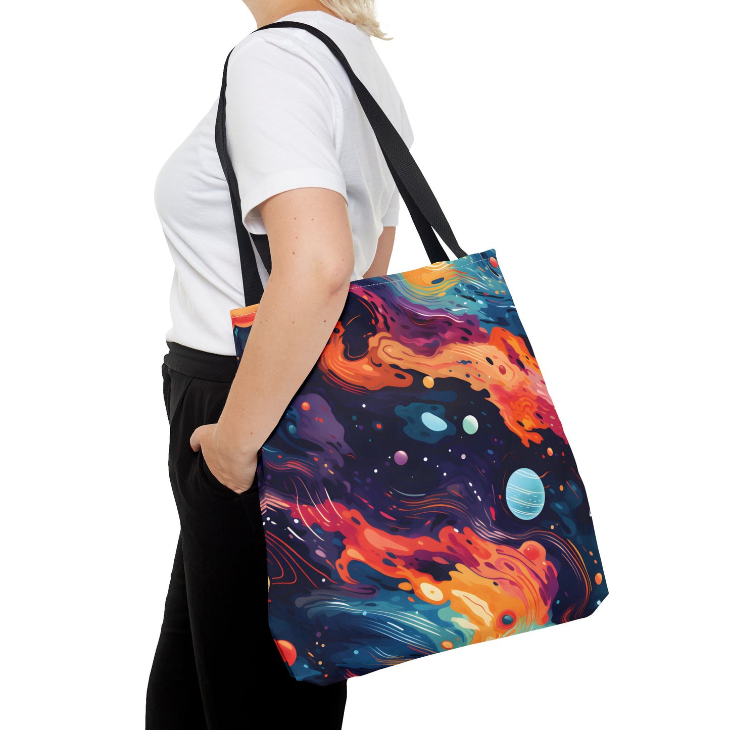 Galaxy Pattern Tote Bag Design 7
