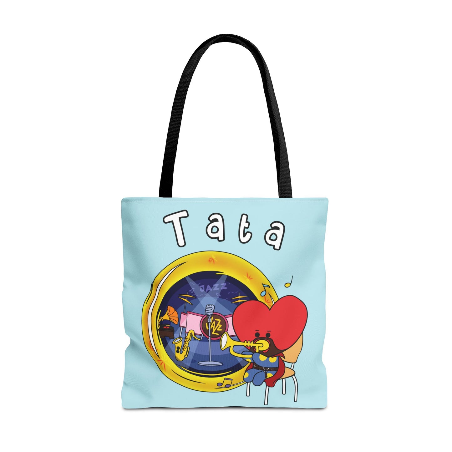 BT21 Tata Blue Tote Bag Single Design