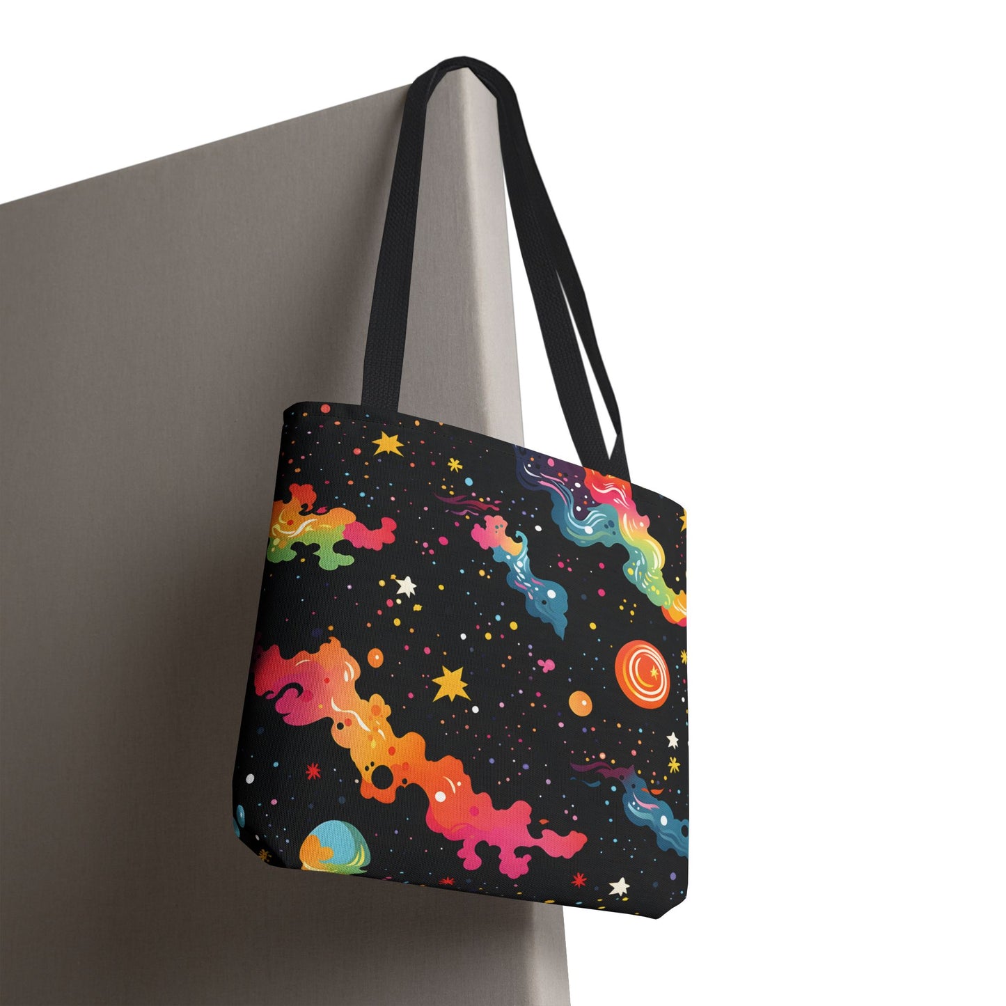 Colorful Space Pattern Tote Bag Design 8