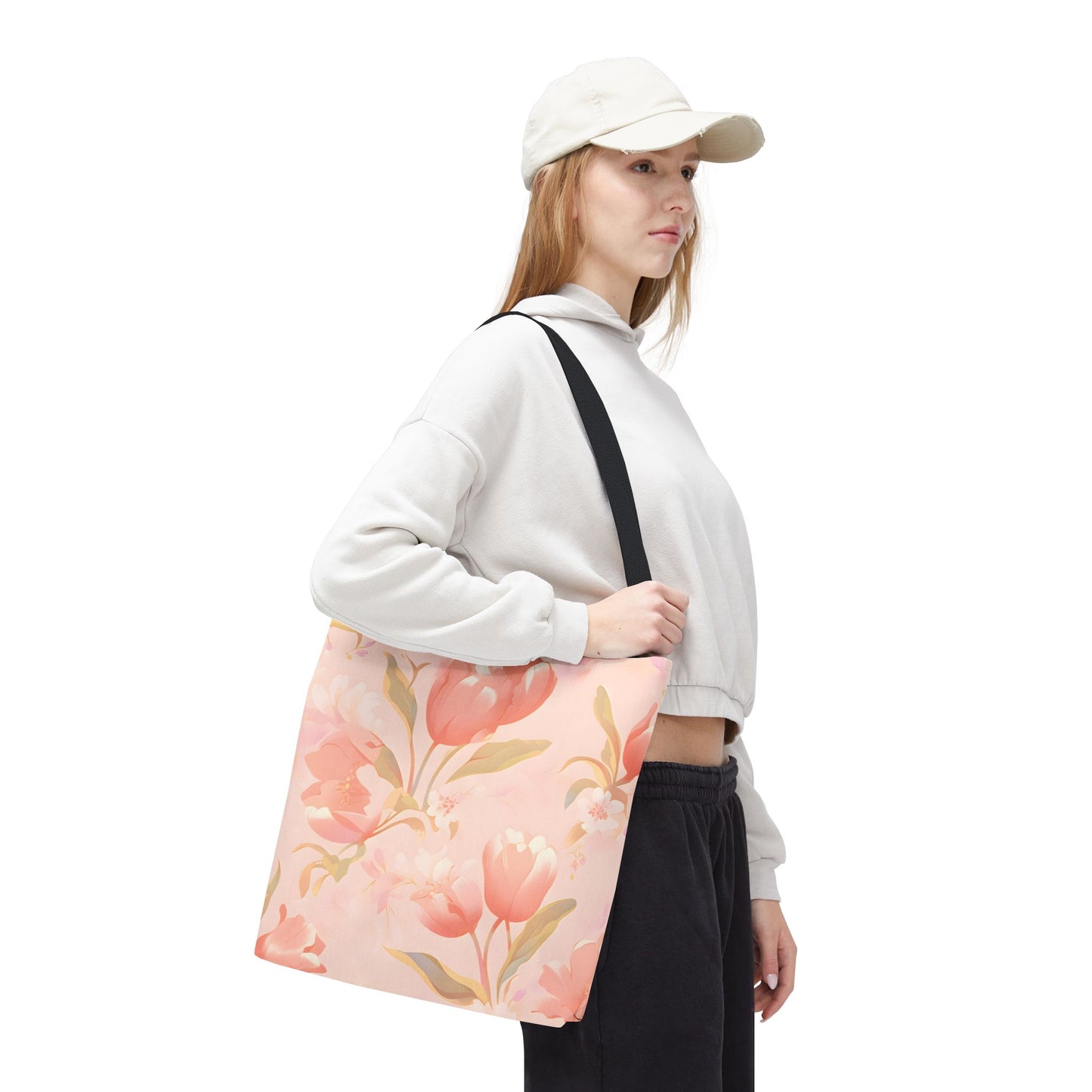 Tulips Pattern Tote Bag Design 2