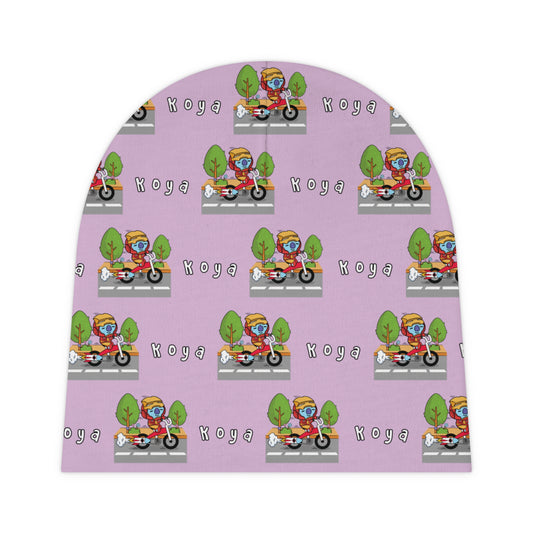 BT21 Koya Purple Baby Beanie Pattern