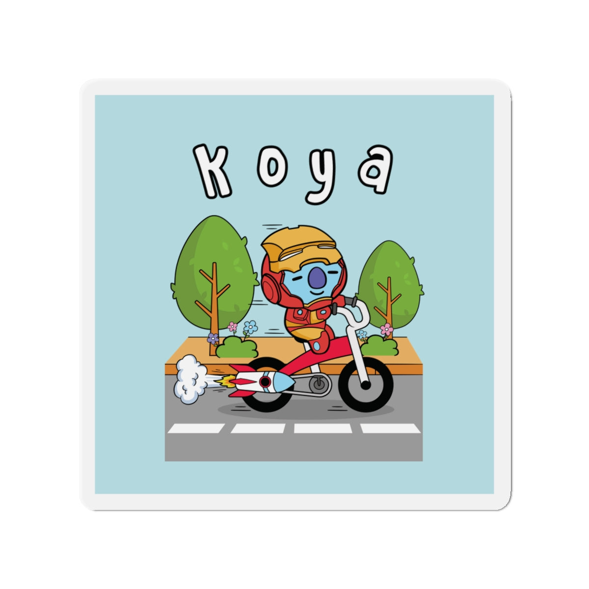 BT21 Koya Blue Magnet