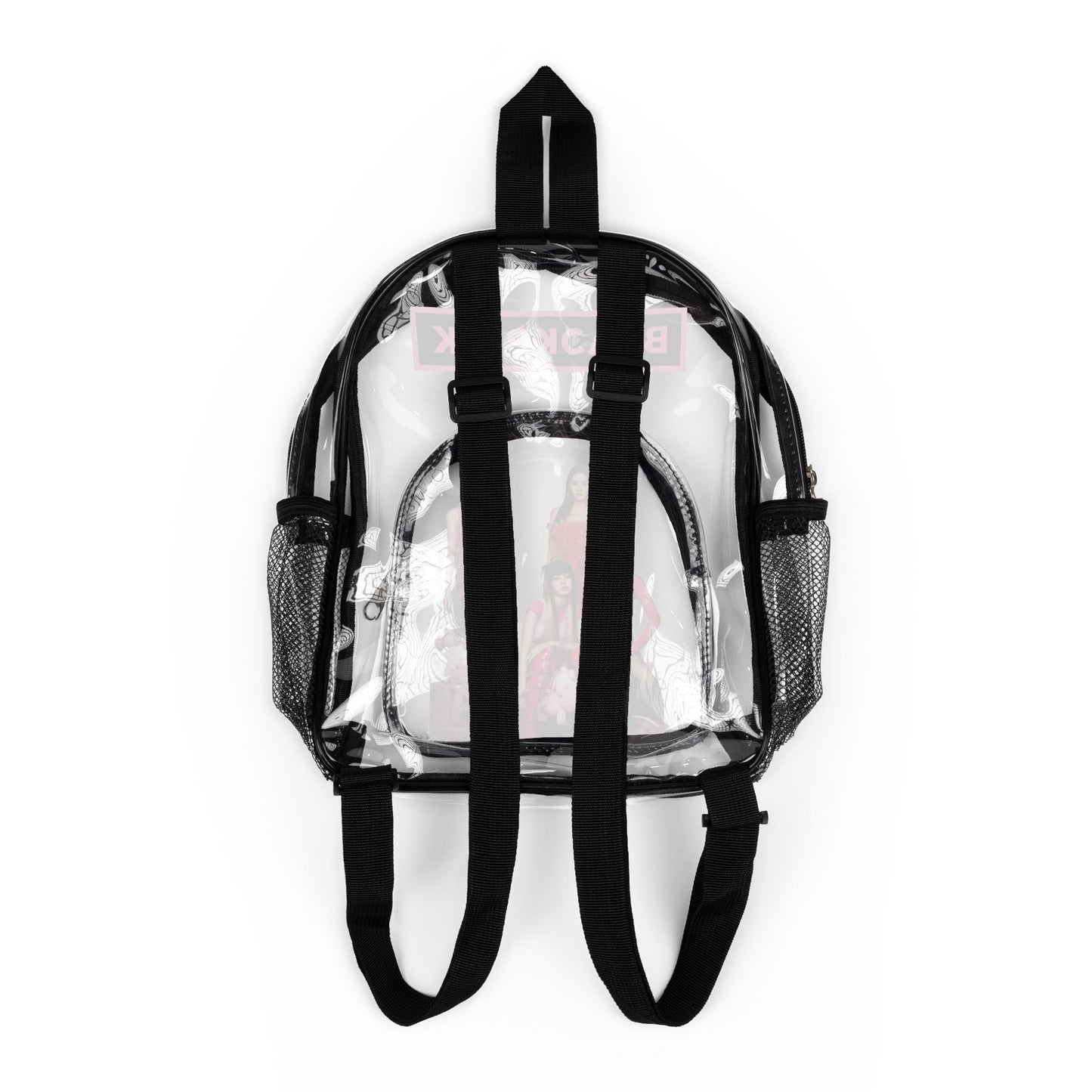 Blackppink World Tour Clear Backpack for Concerts No Background Color