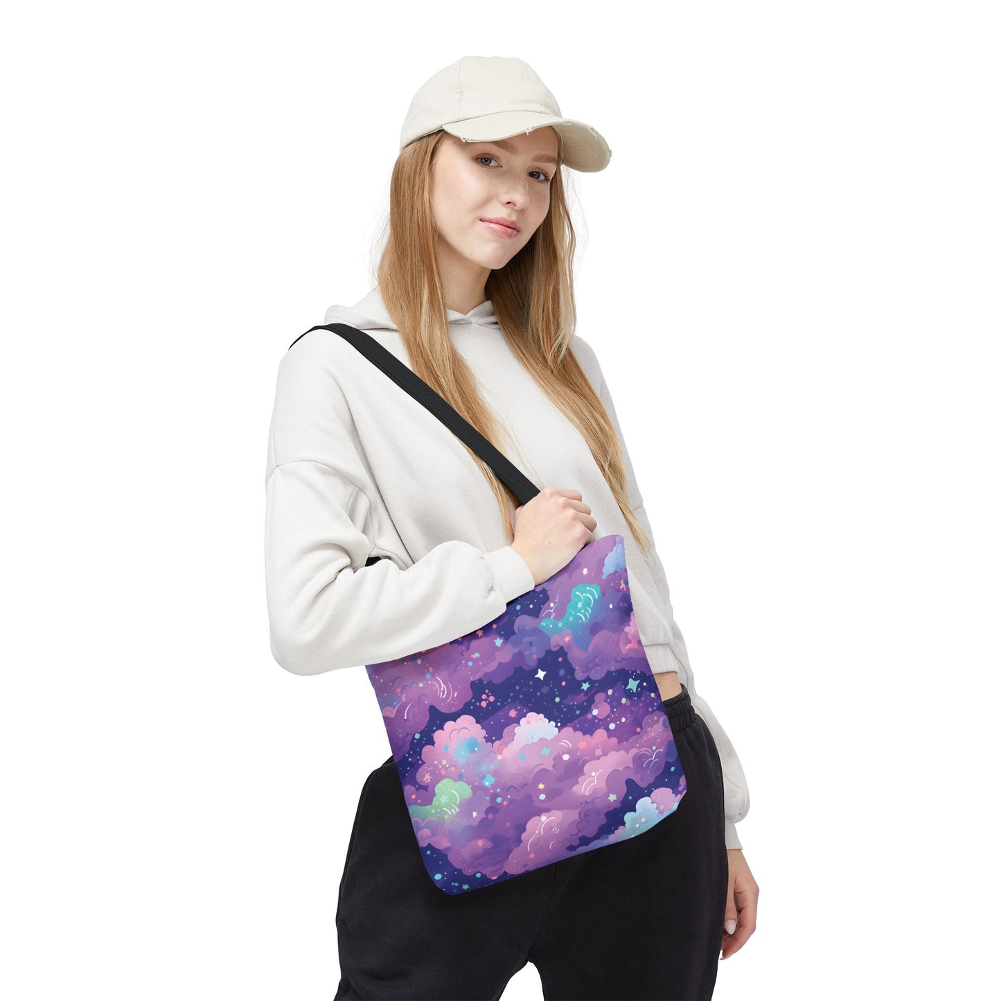 Colorful Space Pattern Tote Bag Design 2