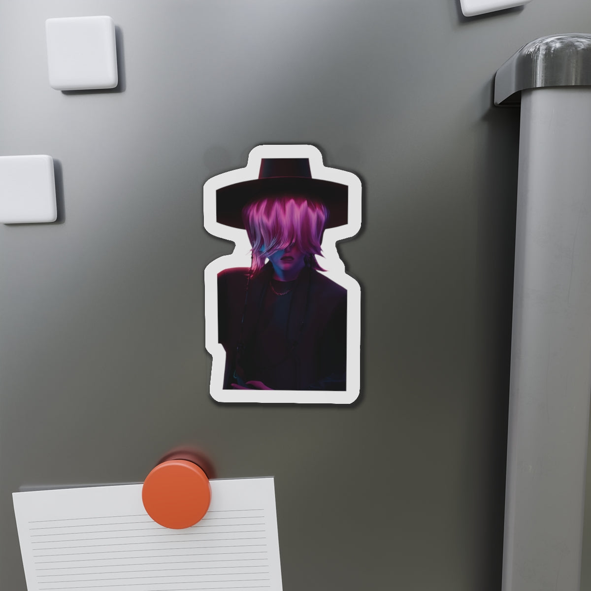 Kpop Demon Hunters Saja Boys Mystery Saja Demon Form On Stage Magnet